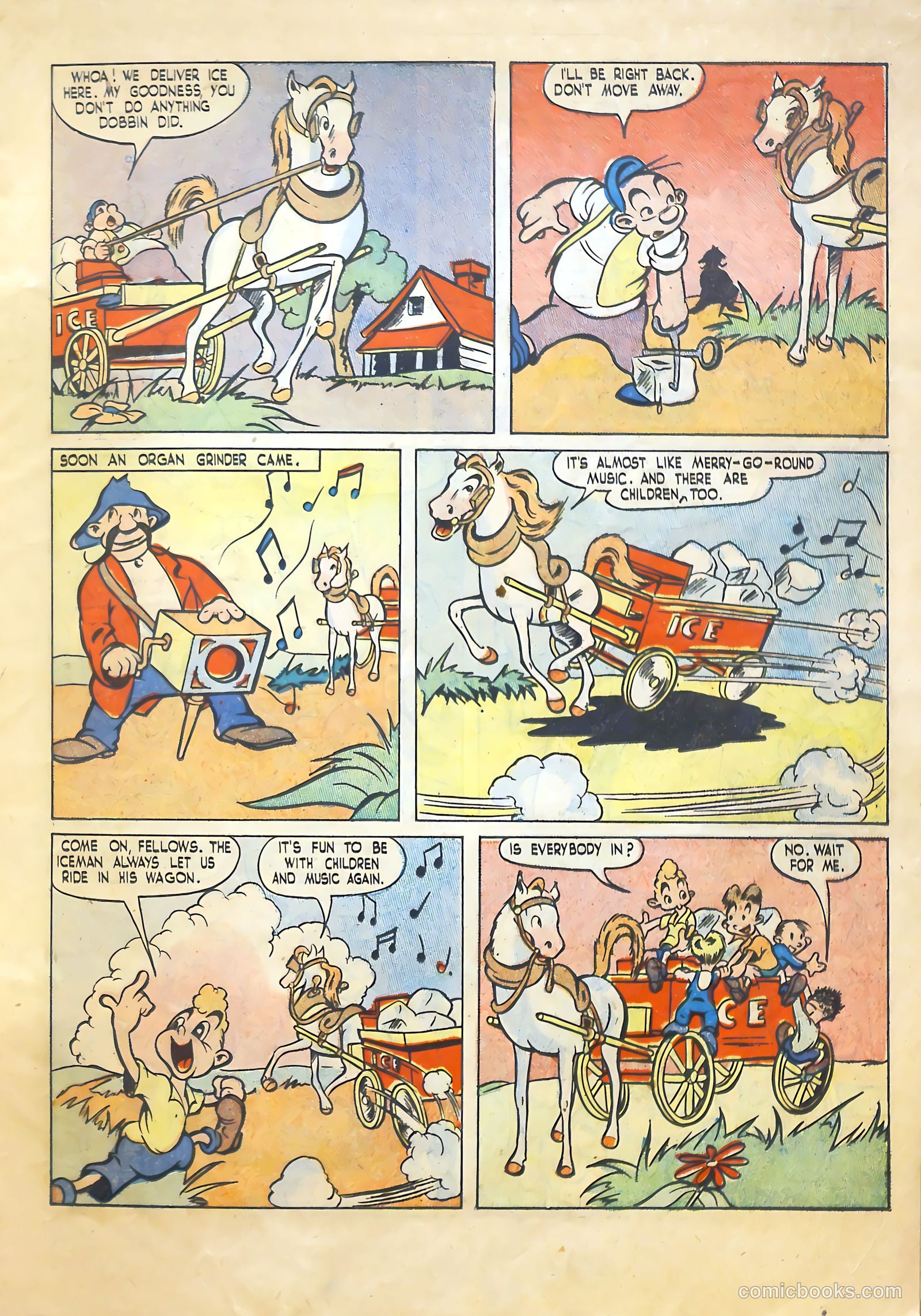 Calling All Kids #13 (1947) — page 11 of 35