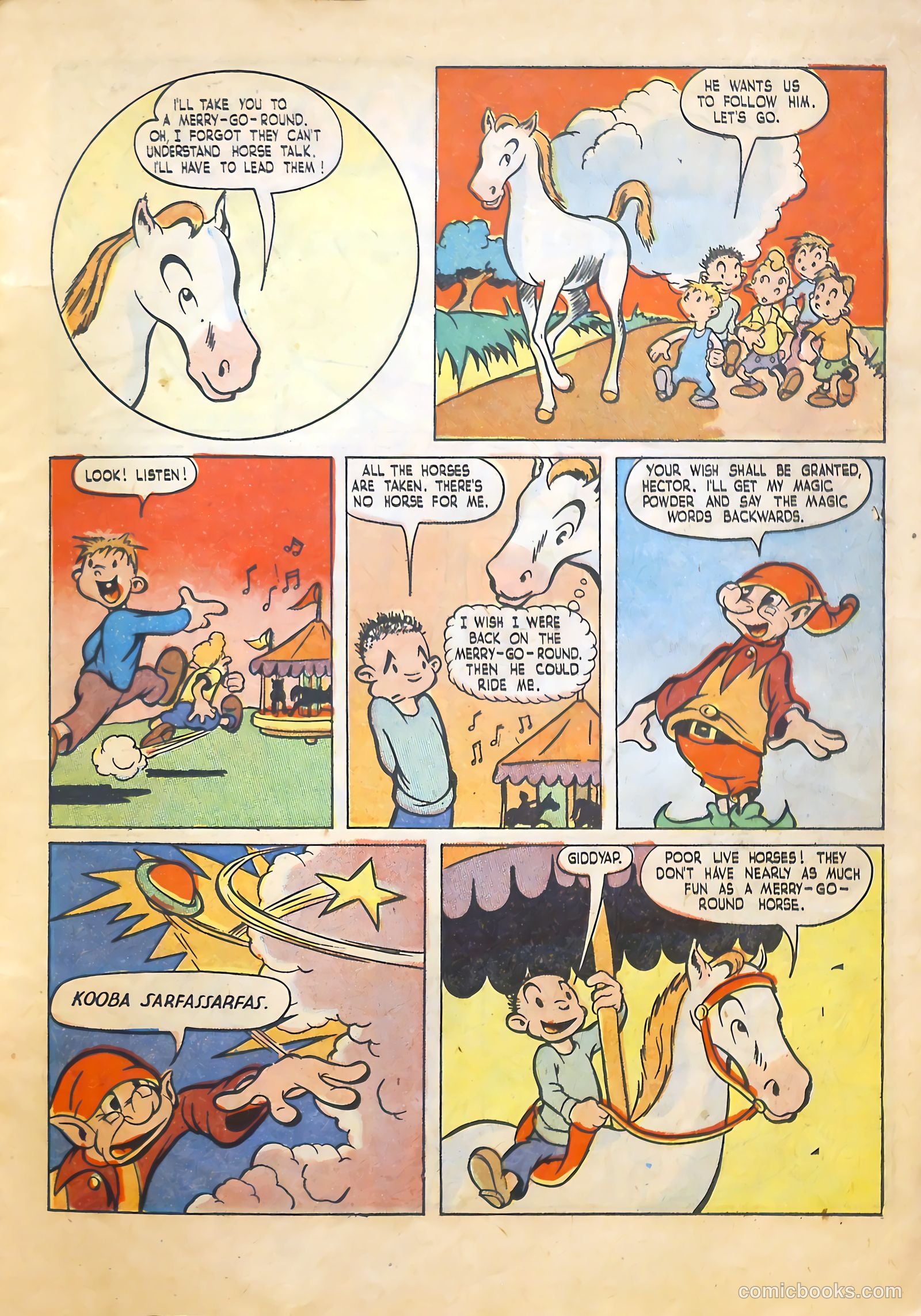 Calling All Kids #13 (1947) — page 13 of 35