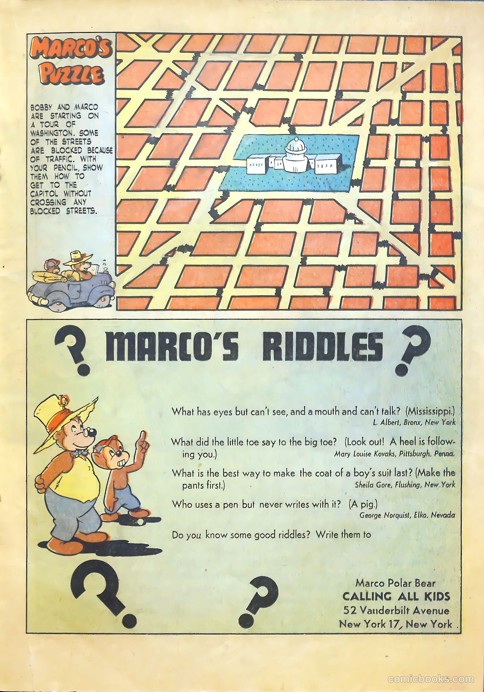 Calling All Kids #13 (1947) — page 19 of 35