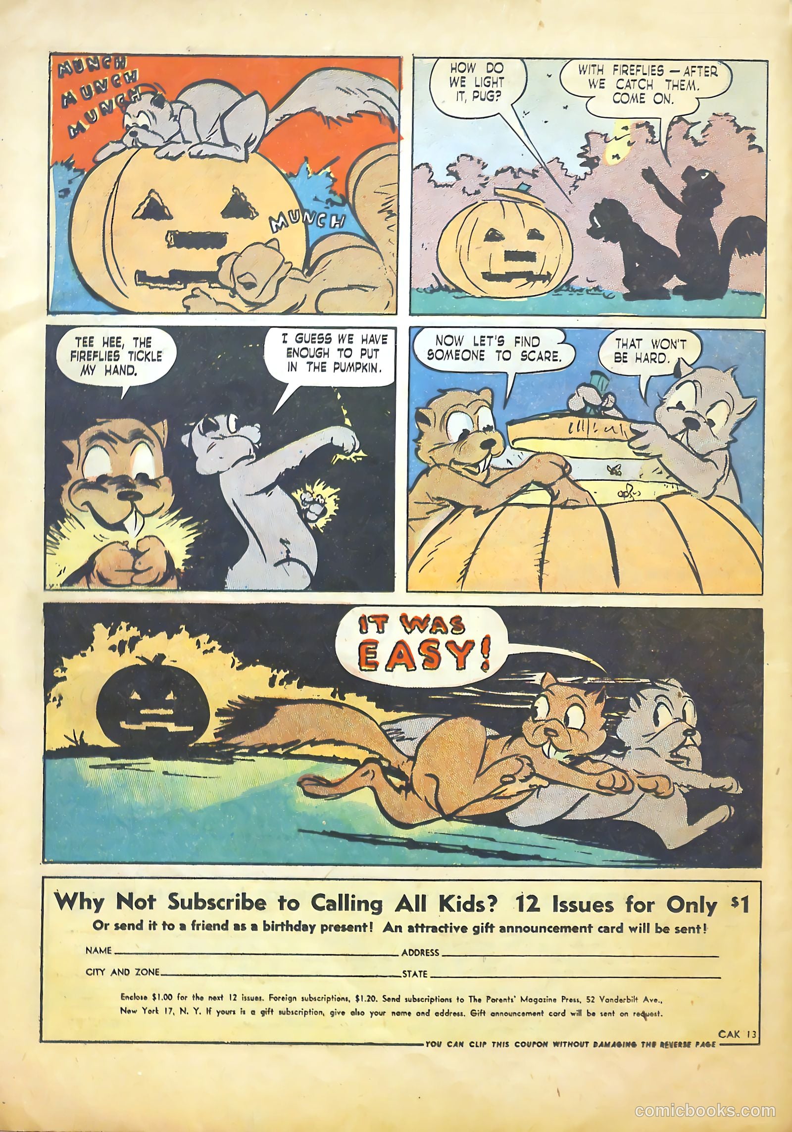 Calling All Kids #13 (1947) — page 25 of 35
