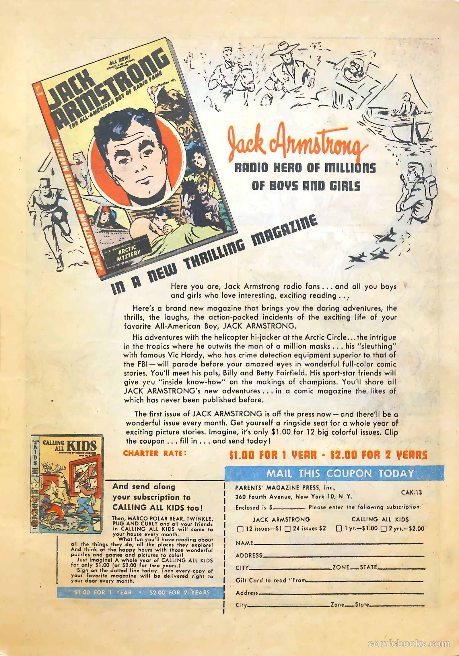 Calling All Kids #13 (1947) — page 26 of 35