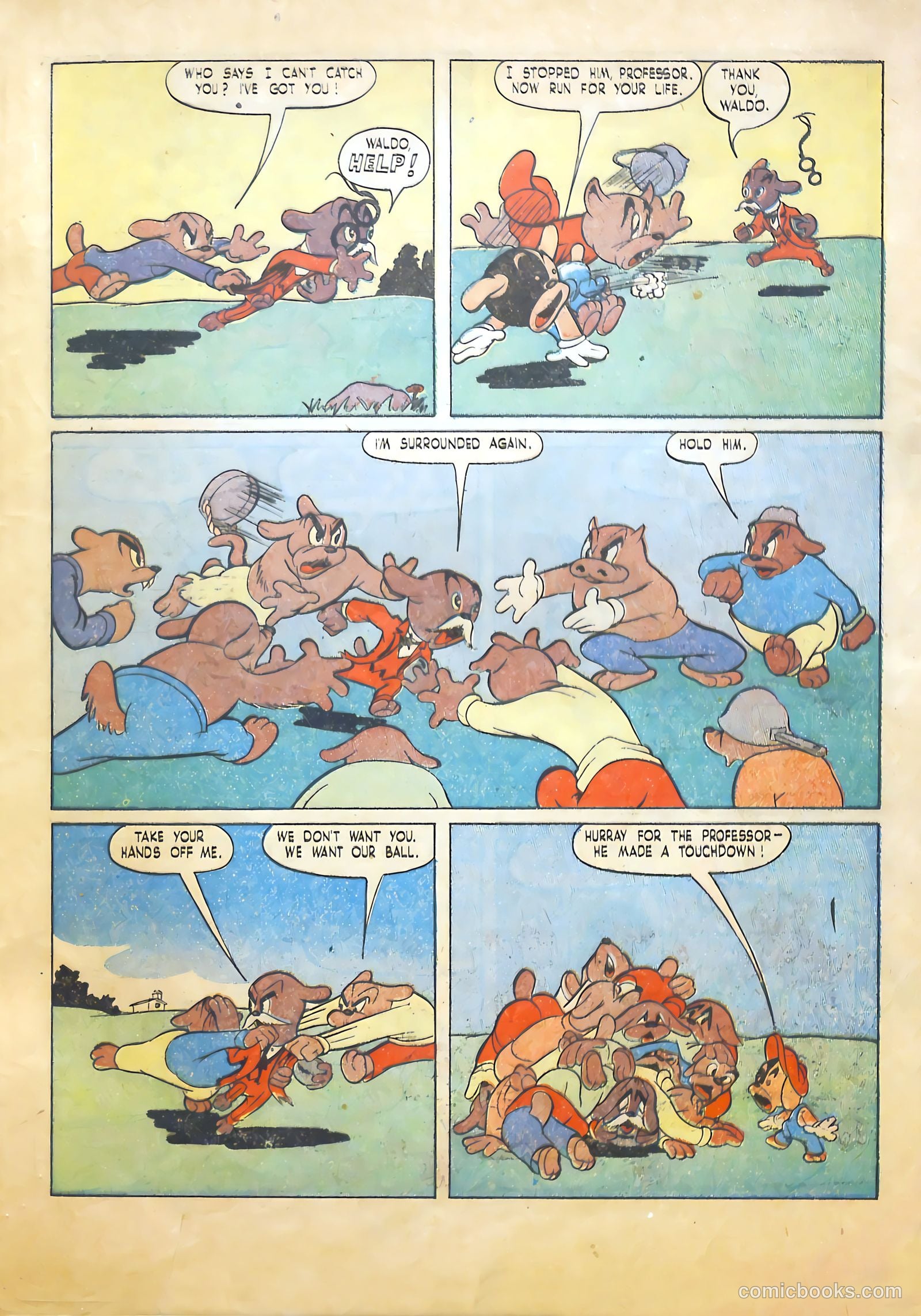Calling All Kids #13 (1947) — page 32 of 35
