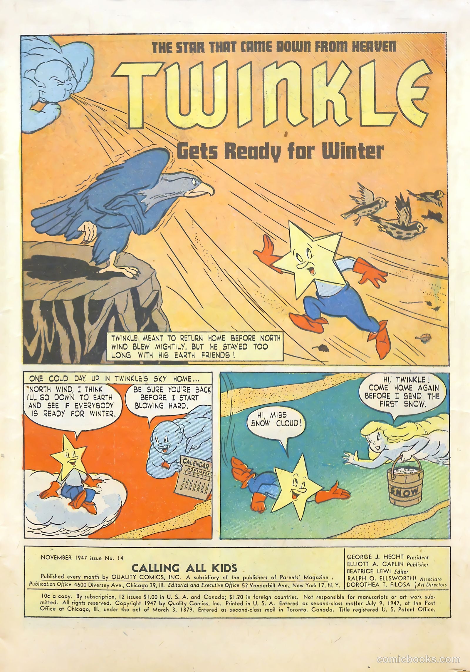 Calling All Kids #14 (1947) — page 3 of 36