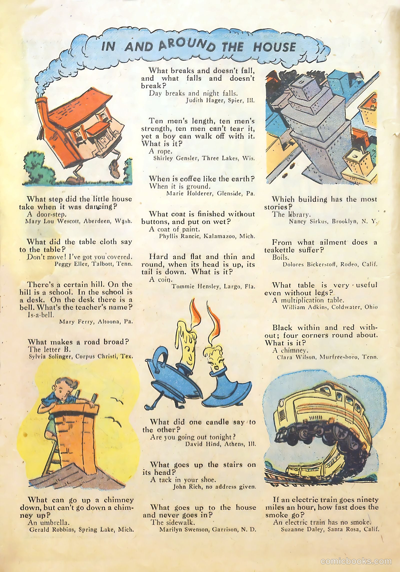 Calling All Kids #14 (1947) — page 20 of 36