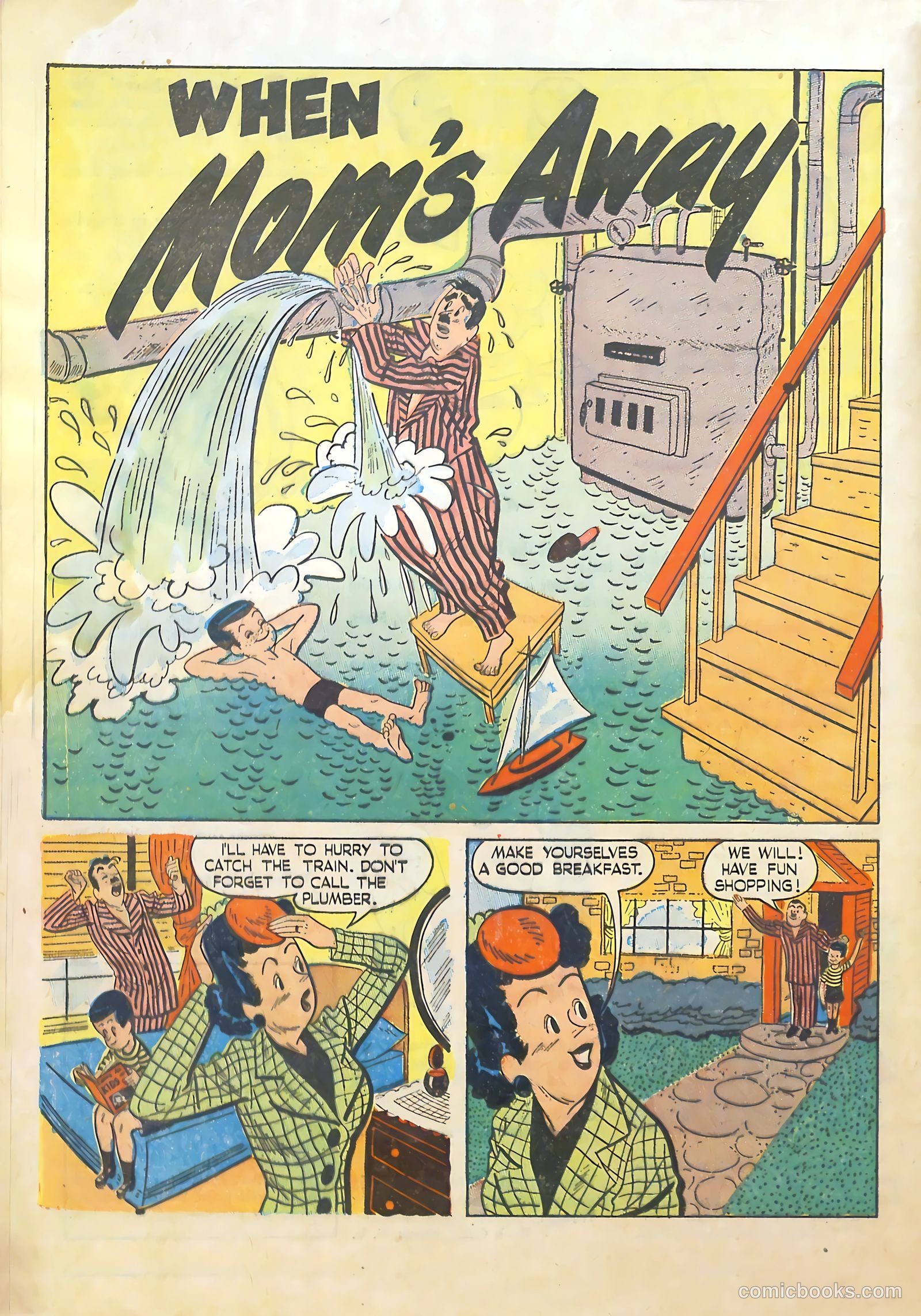 Calling All Kids #14 (1947) — page 22 of 36
