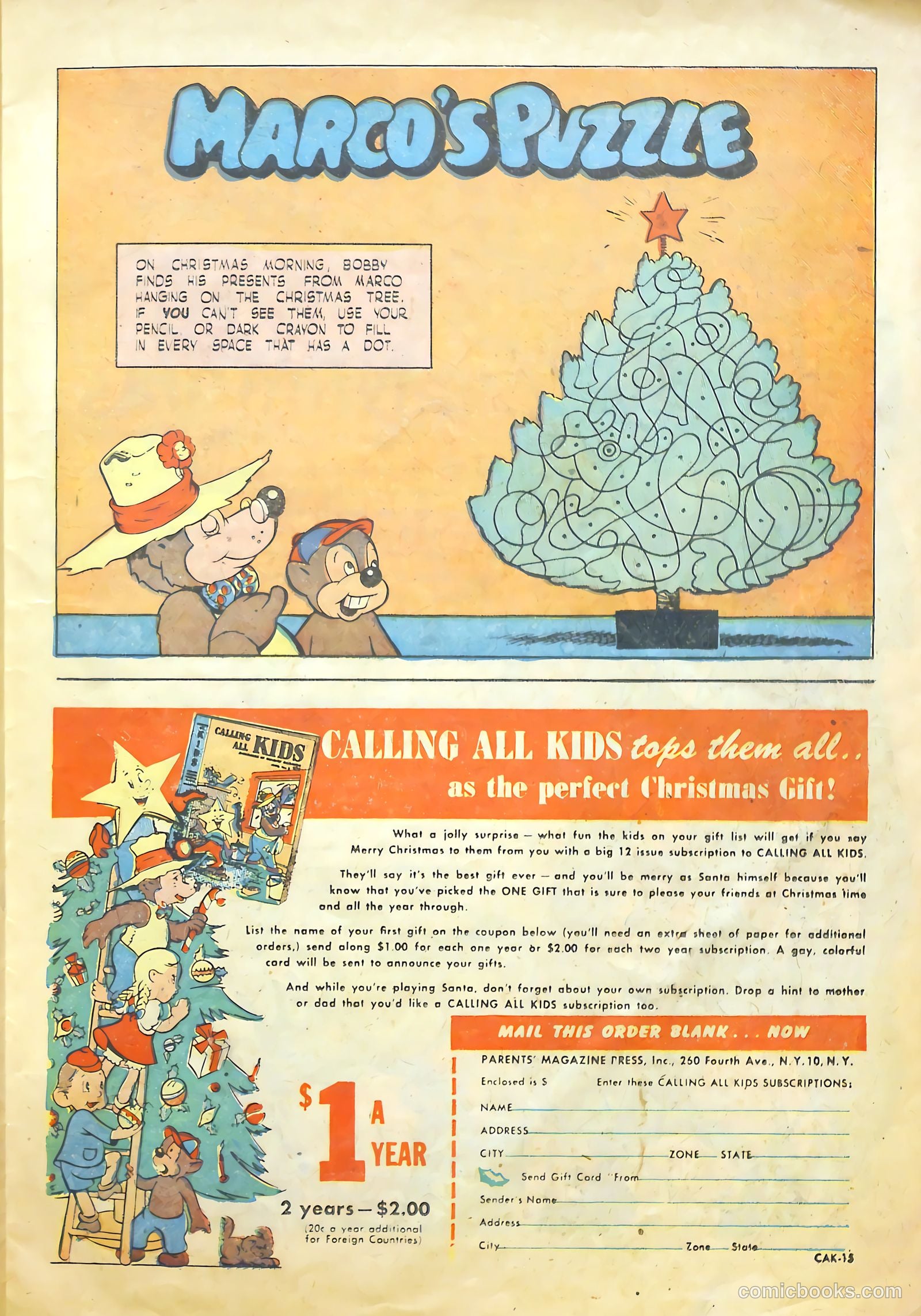 Calling All Kids #15 (1947) — page 19 of 36