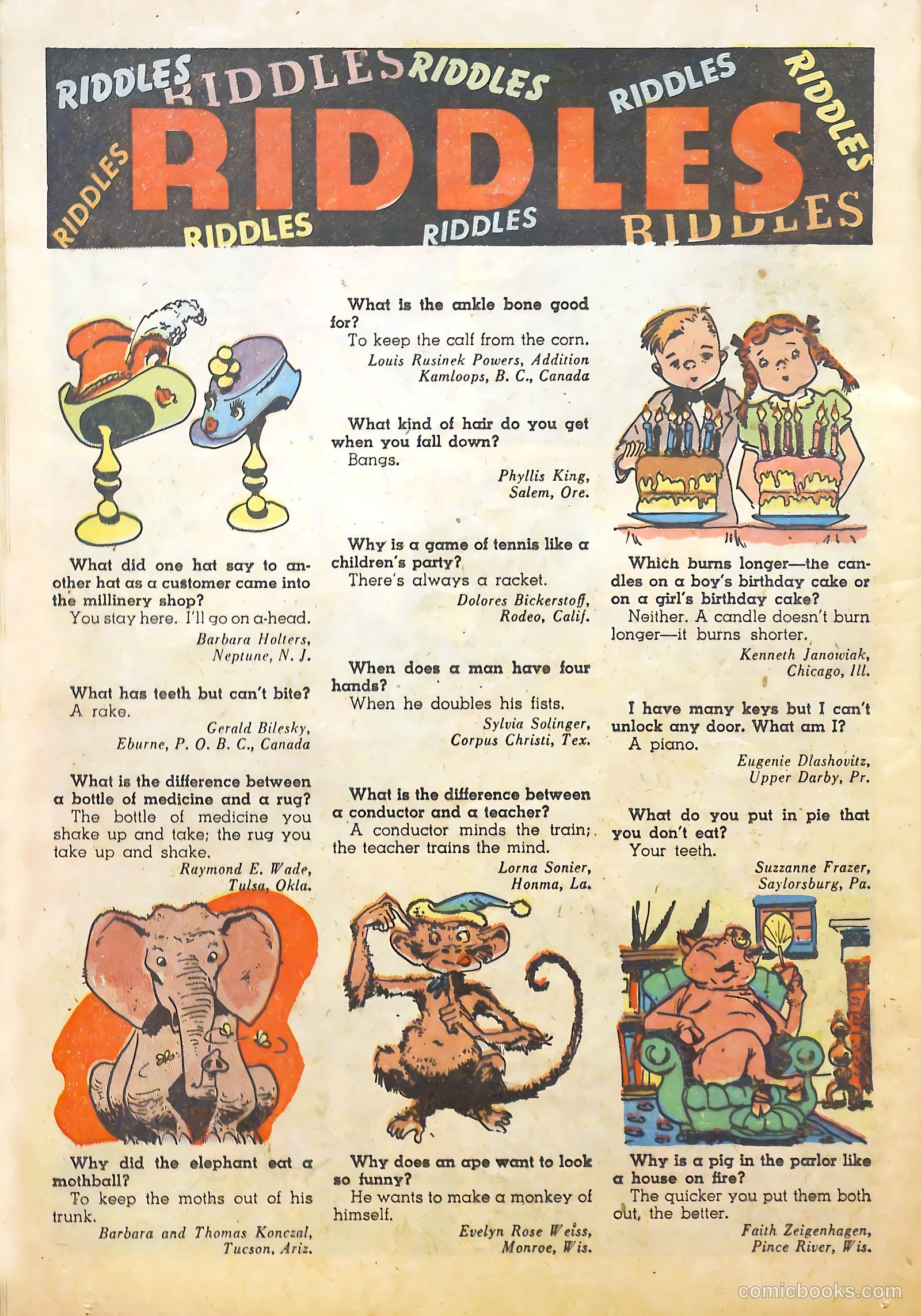 Calling All Kids #16 (1948) — page 12 of 36