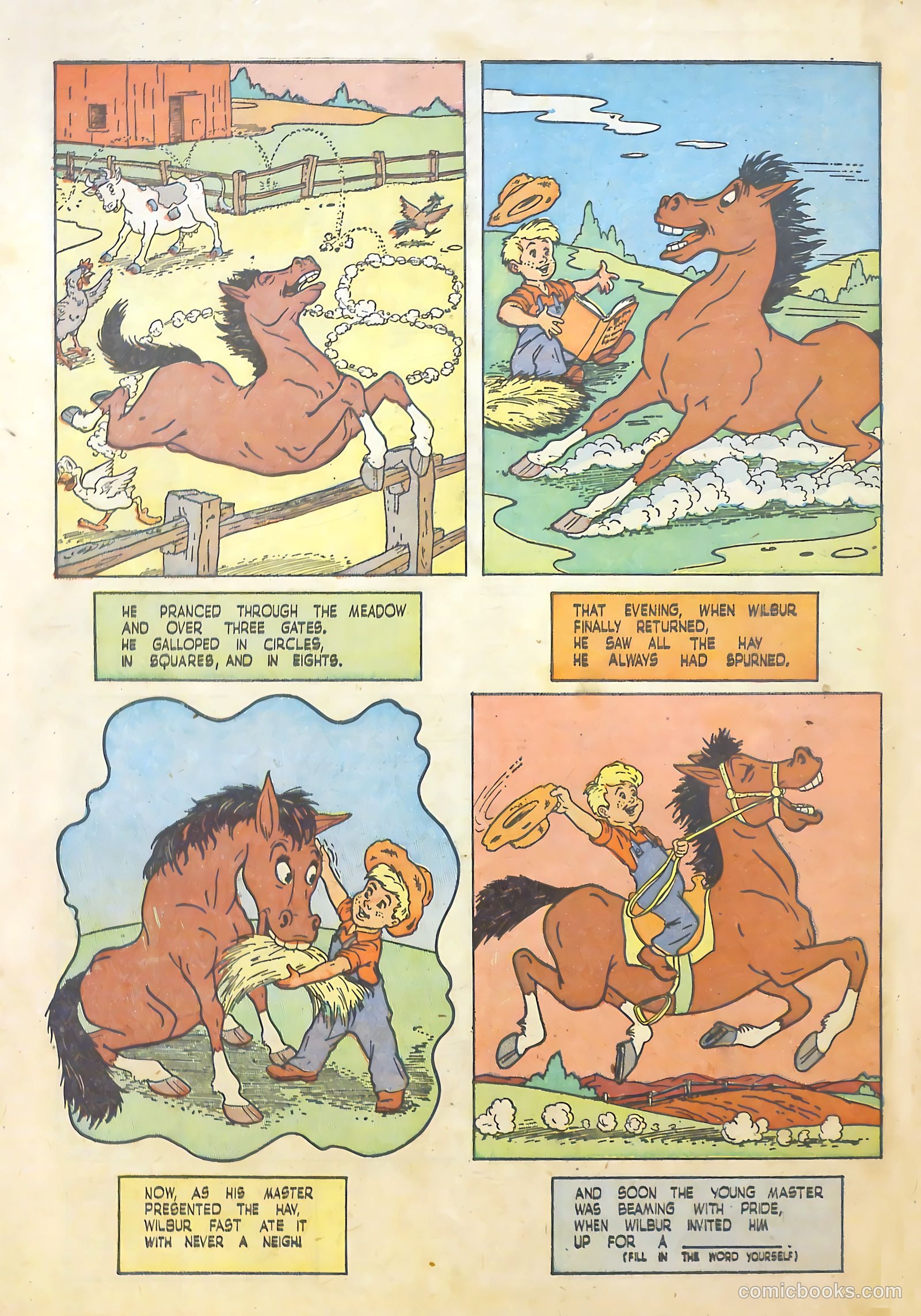 Calling All Kids #16 (1948) — page 34 of 36