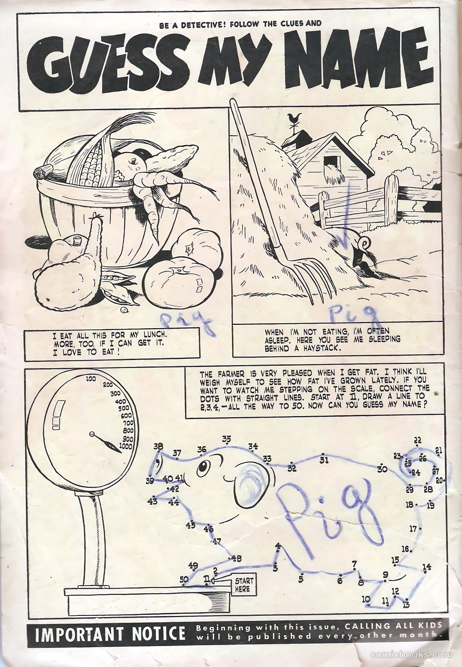 Calling All Kids #17 (1948) — page 2 of 36
