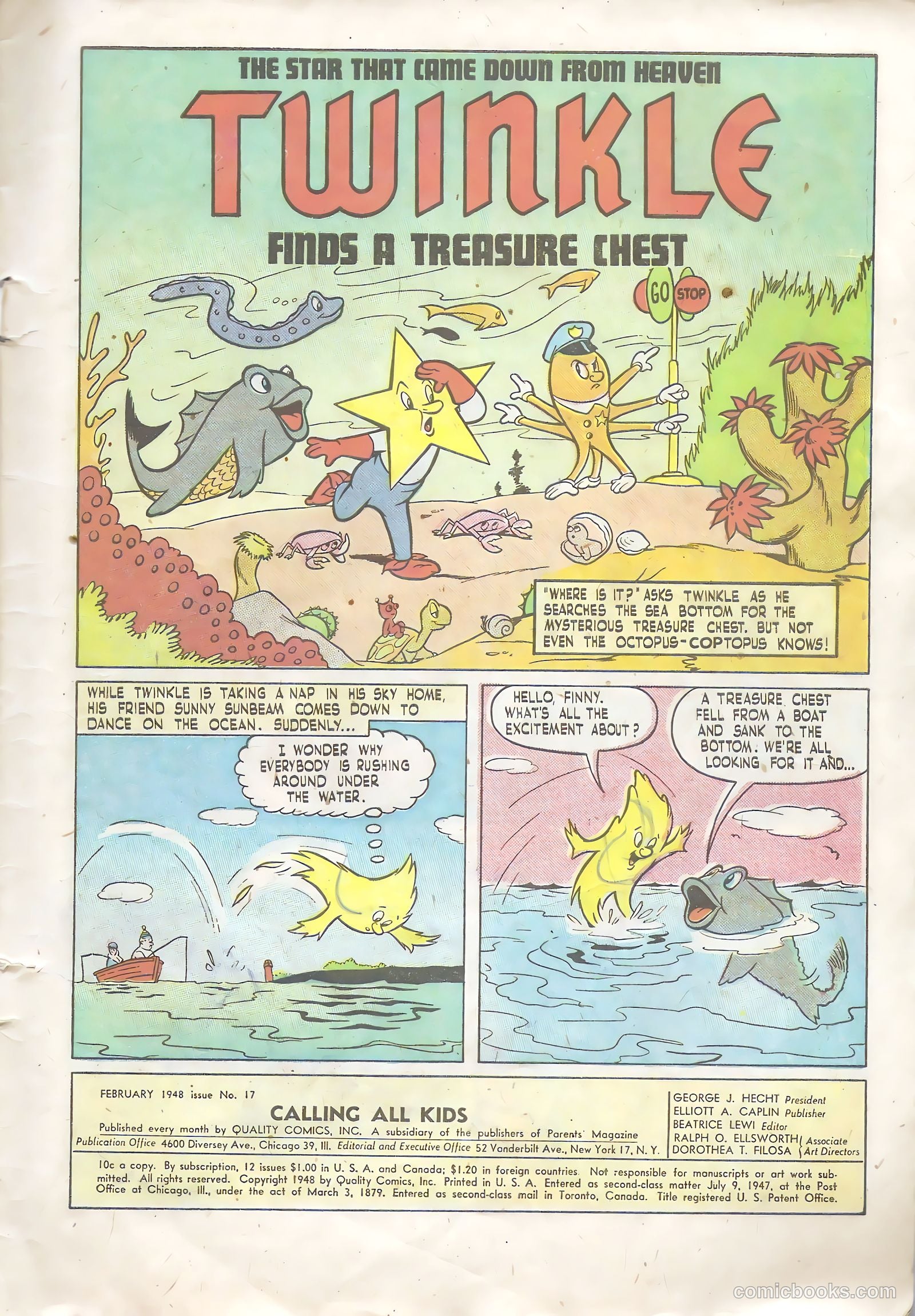 Calling All Kids #17 (1948) — page 3 of 36