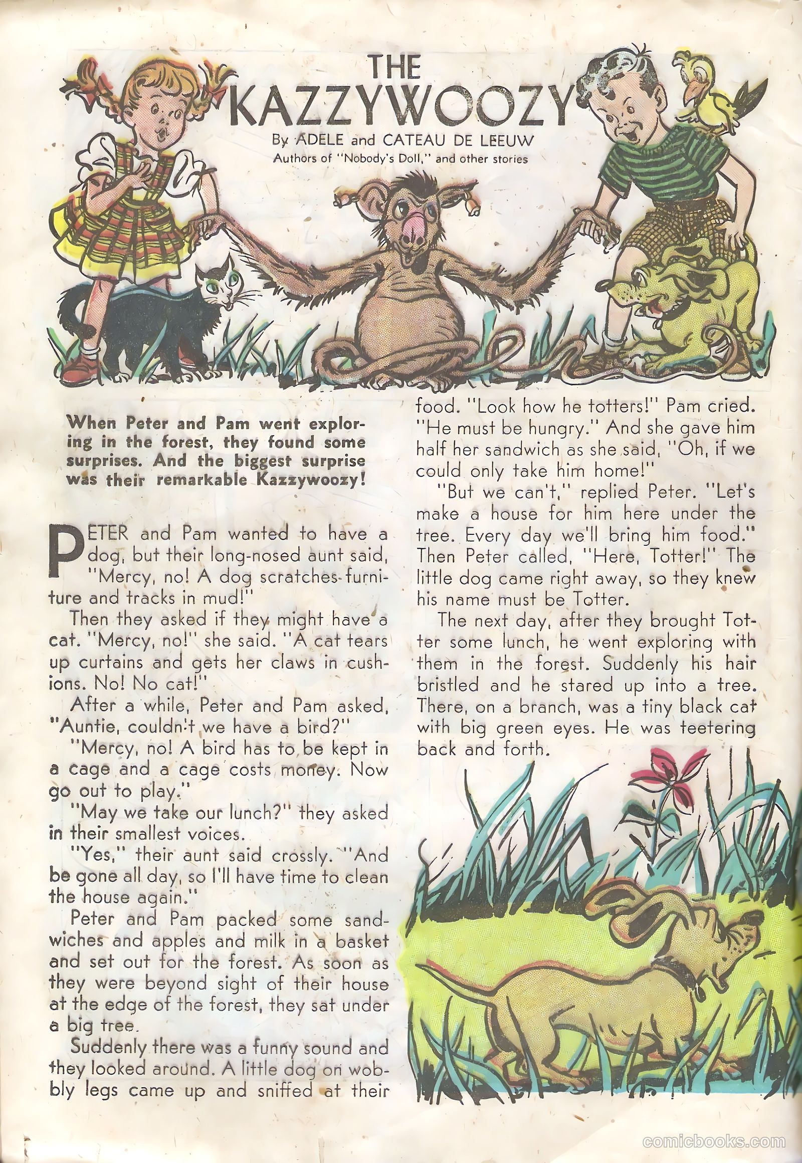 Calling All Kids #17 (1948) — page 20 of 36