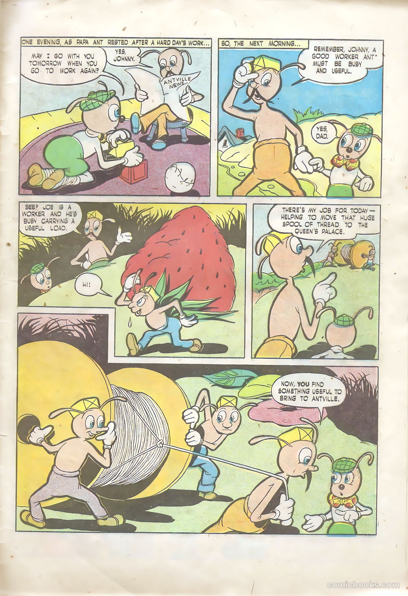 Calling All Kids #17 (1948) — page 31 of 36