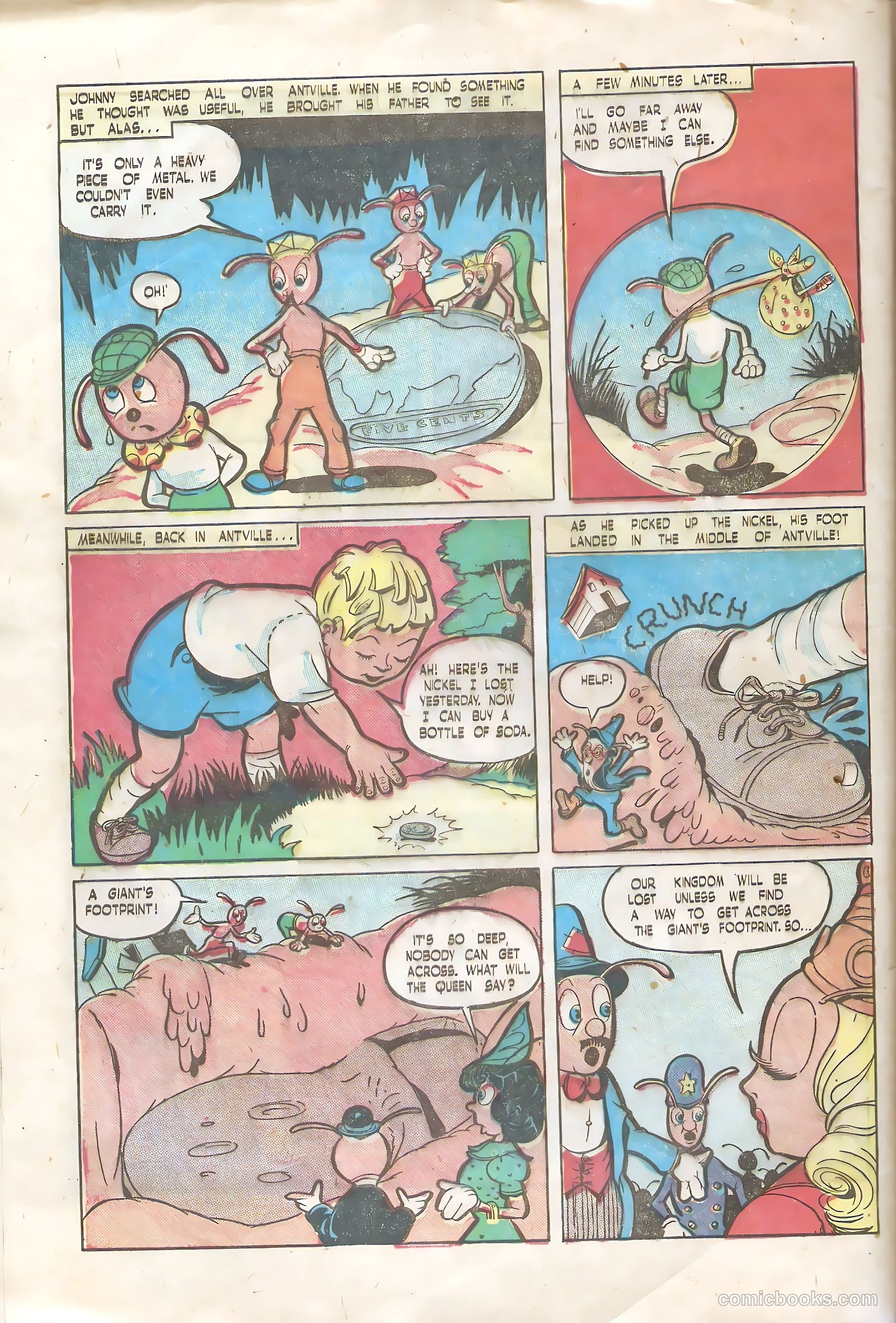 Calling All Kids #17 (1948) — page 32 of 36