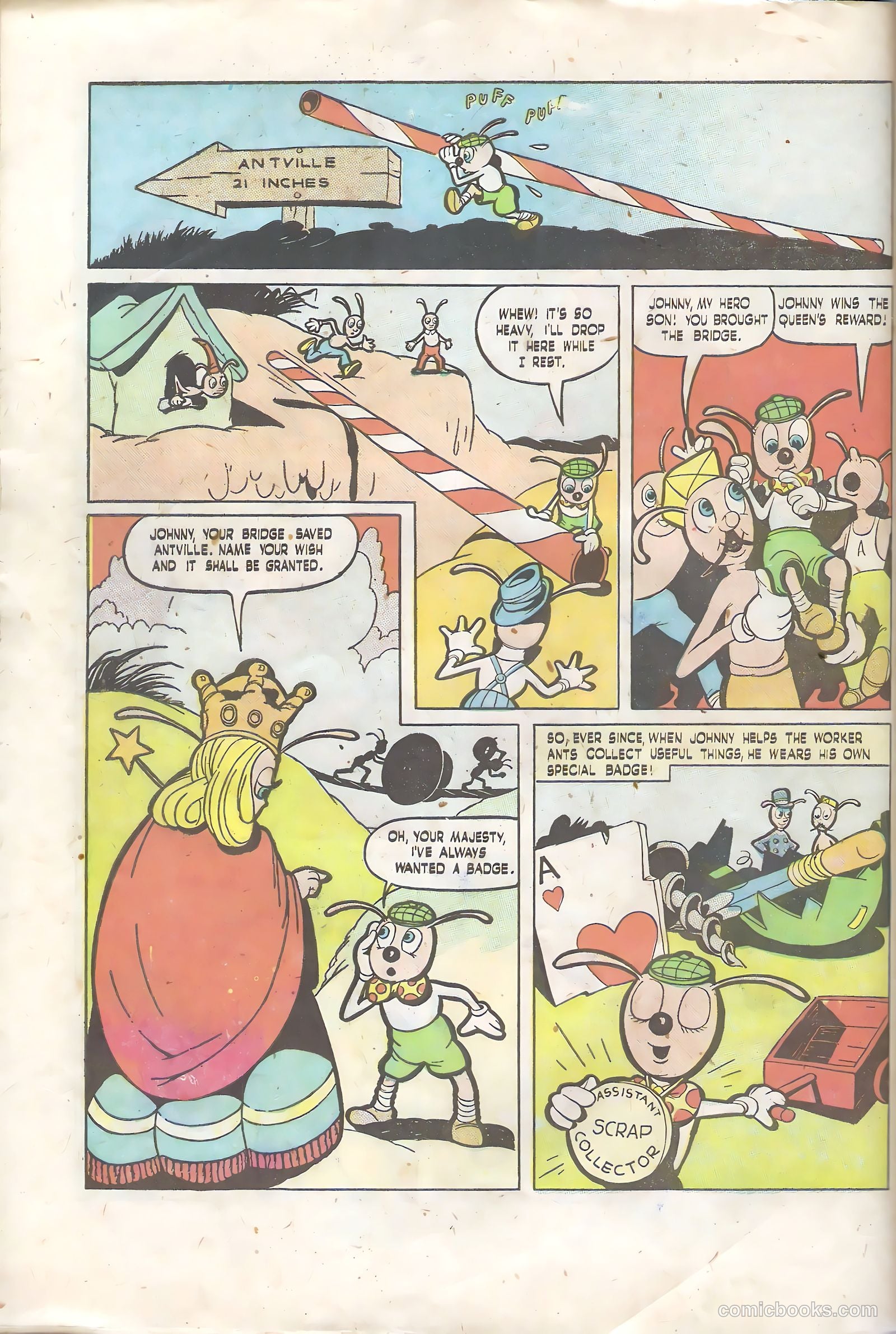 Calling All Kids #17 (1948) — page 34 of 36