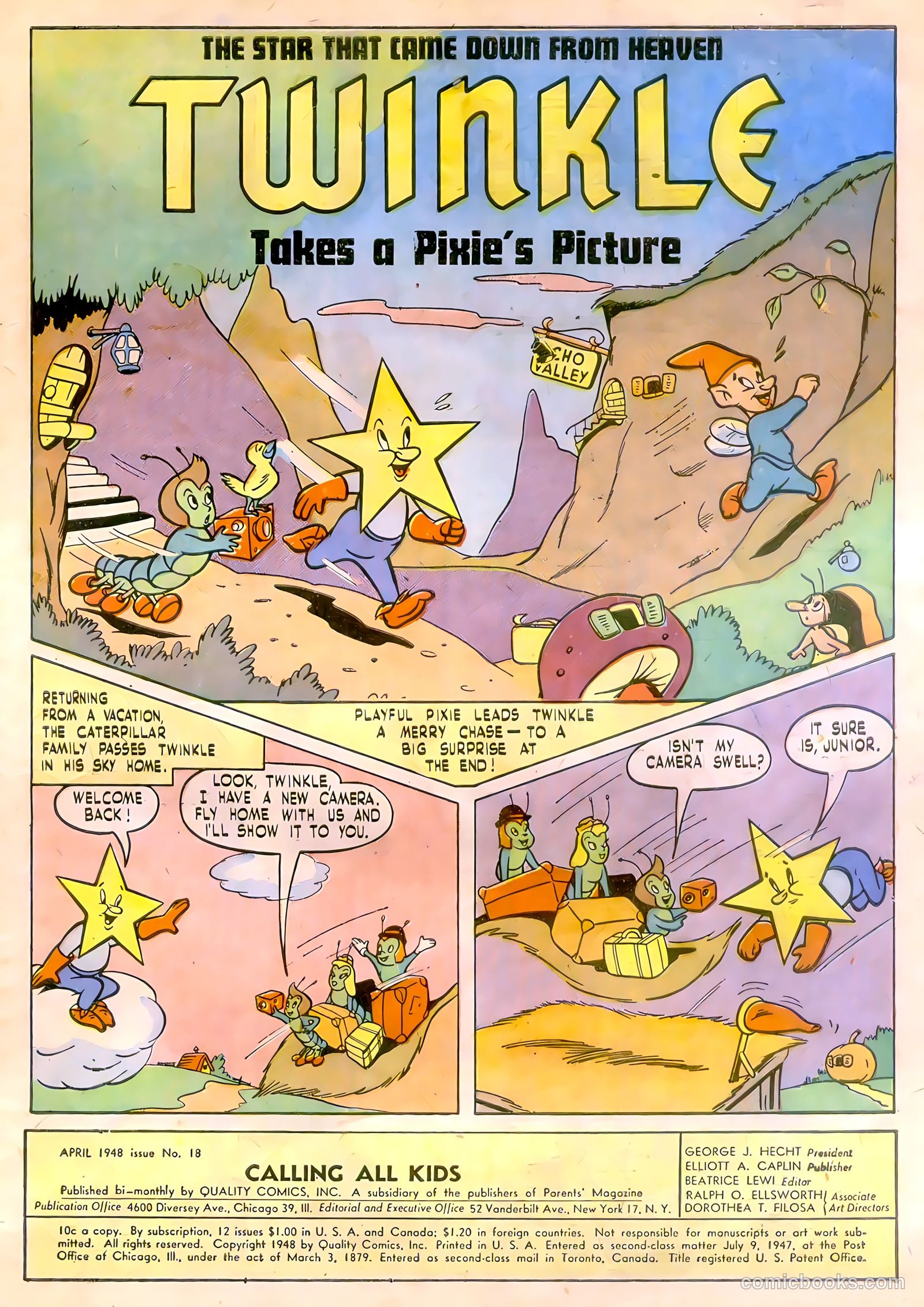 Calling All Kids #18 (1948) — page 3 of 36