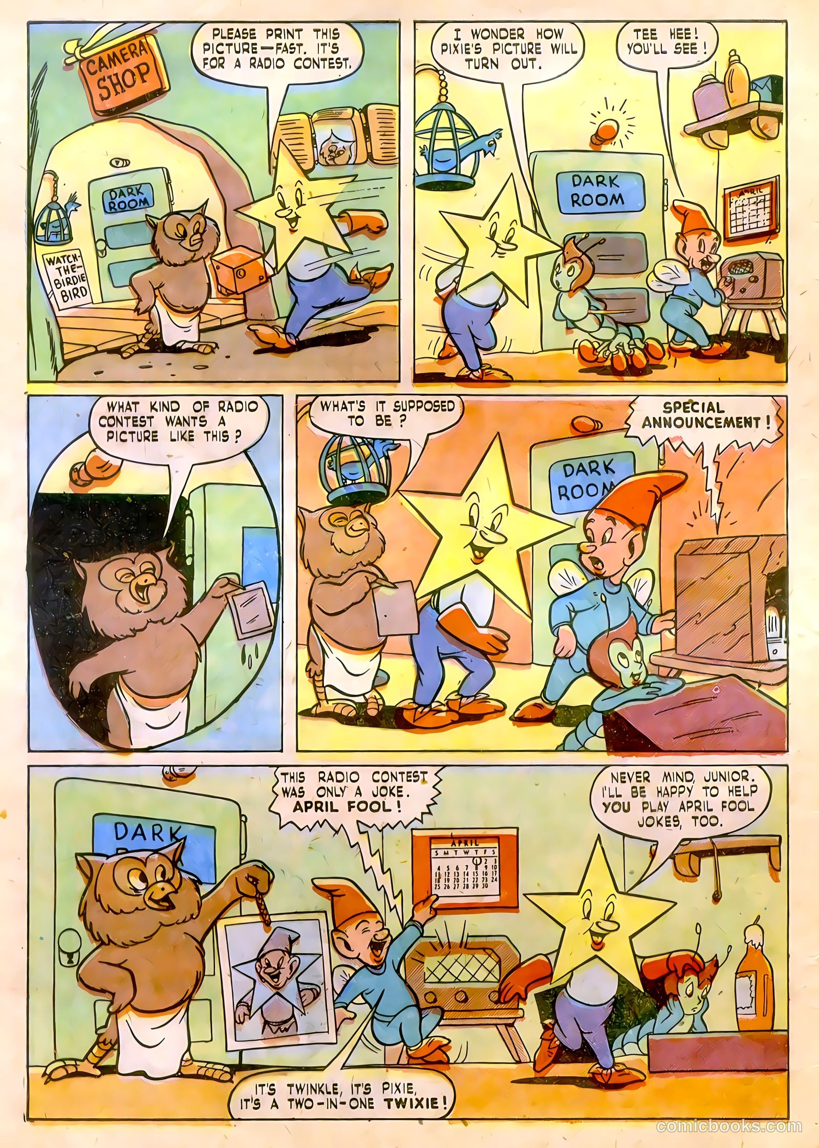 Calling All Kids #18 (1948) — page 8 of 36