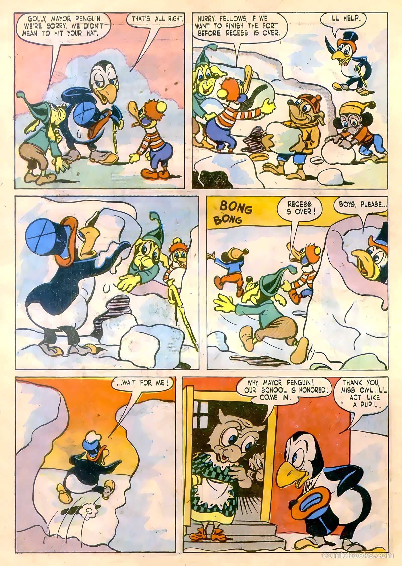 Calling All Kids #18 (1948) — page 10 of 36