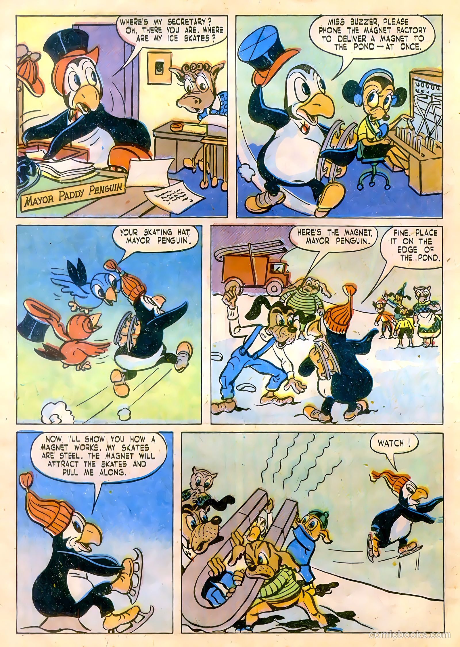 Calling All Kids #18 (1948) — page 12 of 36