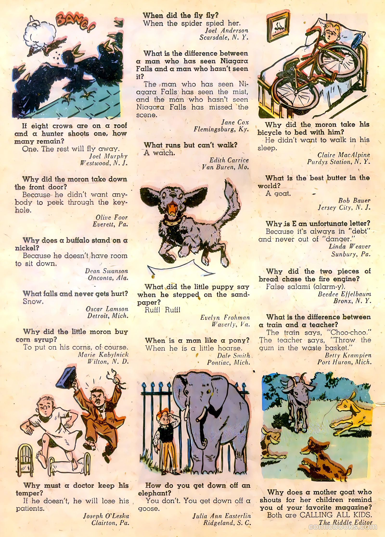 Calling All Kids #18 (1948) — page 16 of 36
