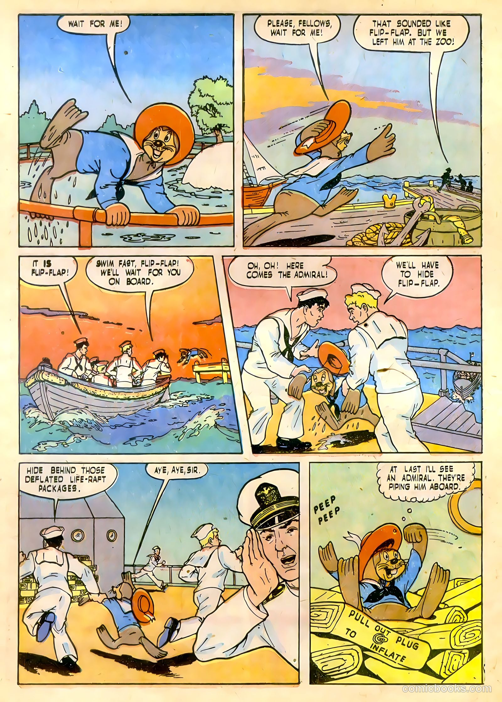 Calling All Kids #18 (1948) — page 32 of 36