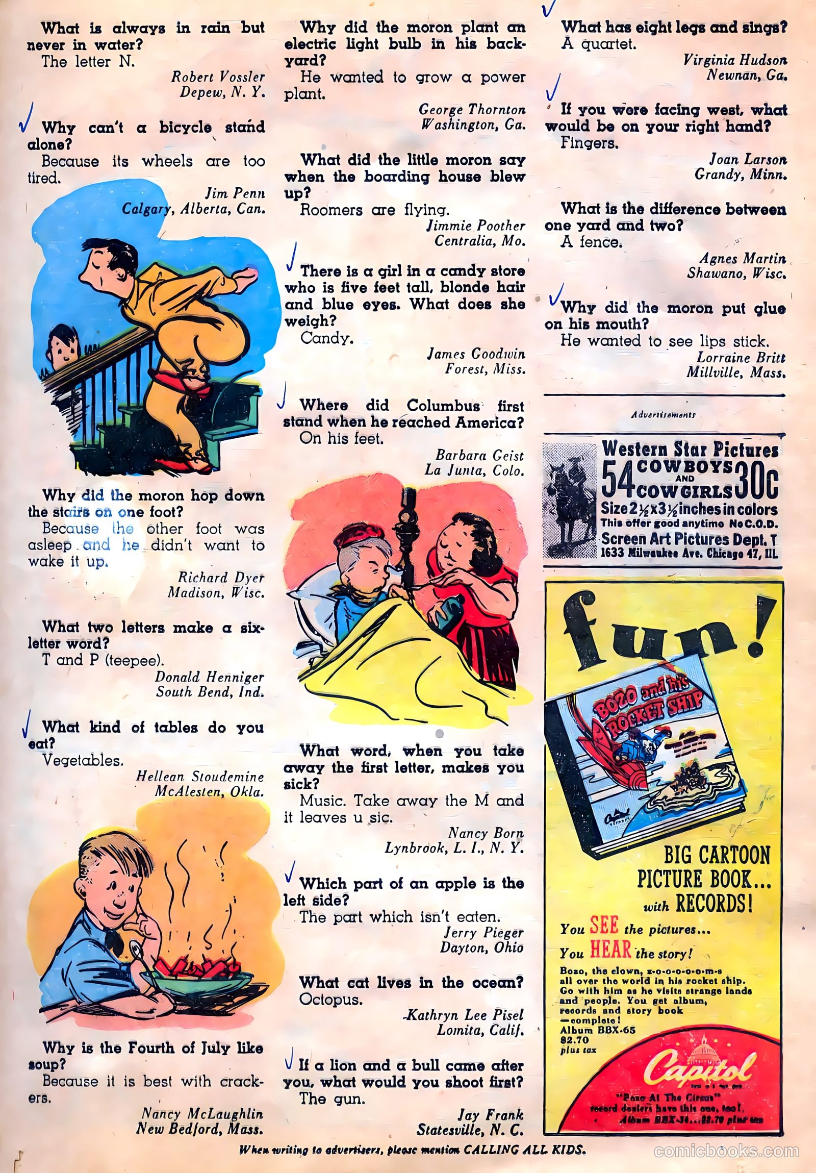 Calling All Kids #19 (1948) — page 17 of 36