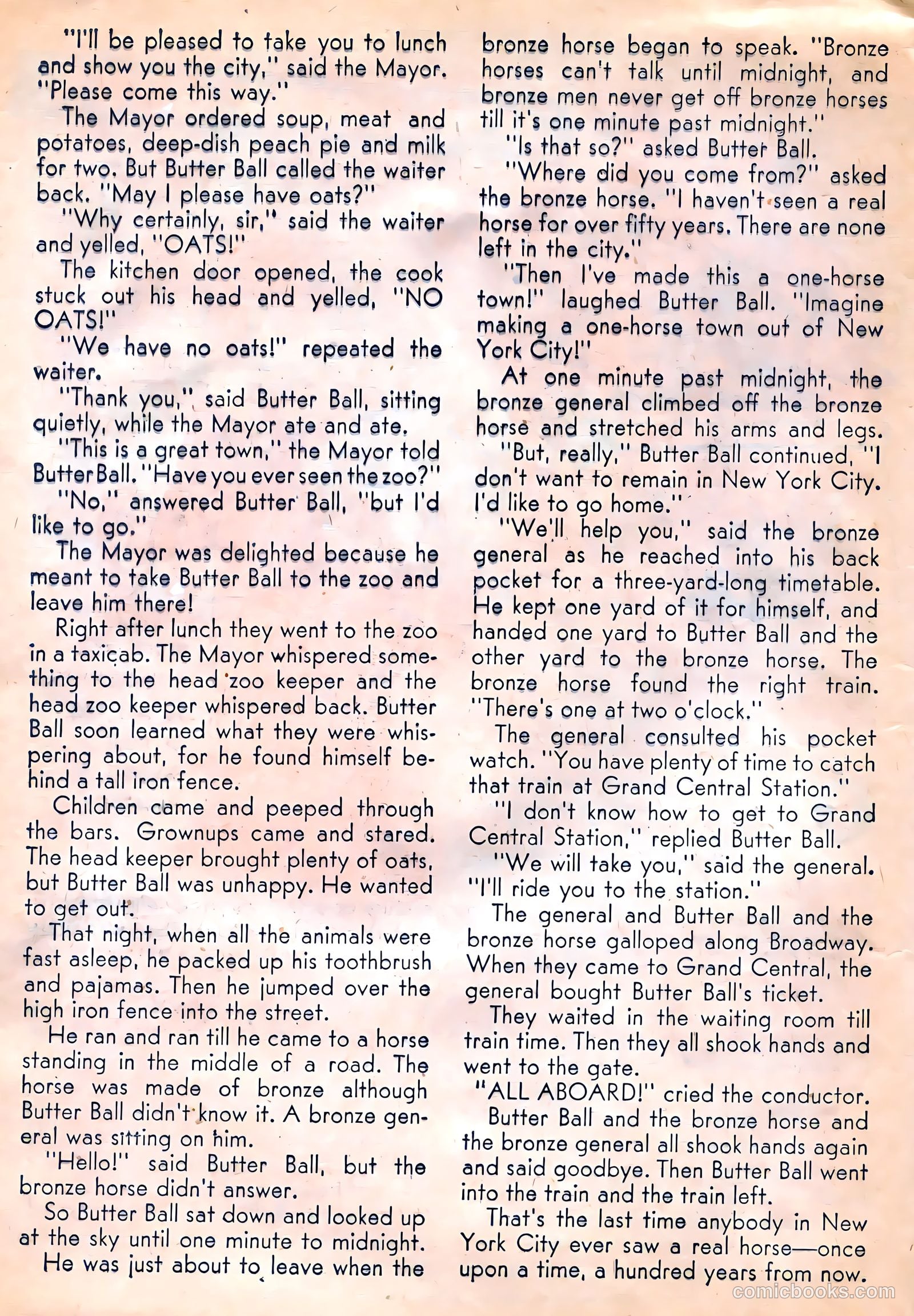 Calling All Kids #19 (1948) — page 28 of 36