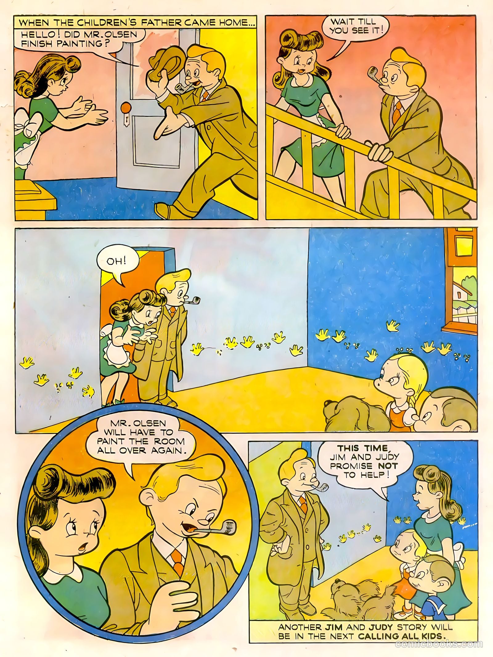 Calling All Kids #2 (1946) — page 25 of 52