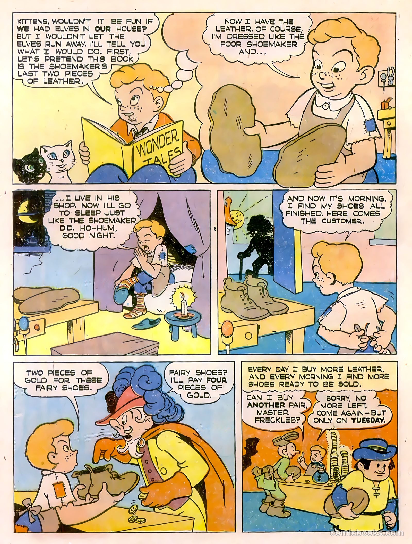 Calling All Kids #2 (1946) — page 36 of 52