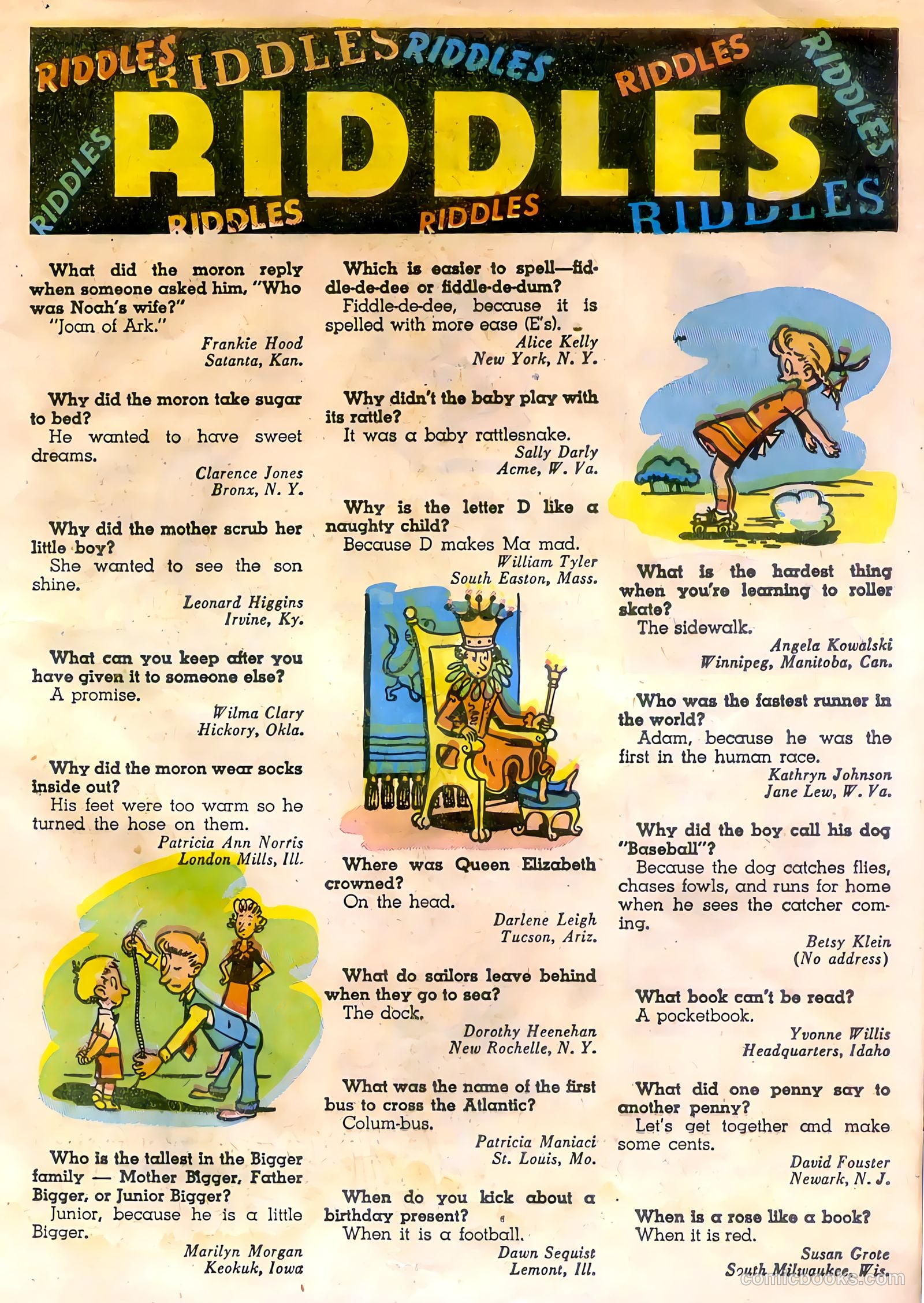 Calling All Kids #20 (1948) — page 15 of 36