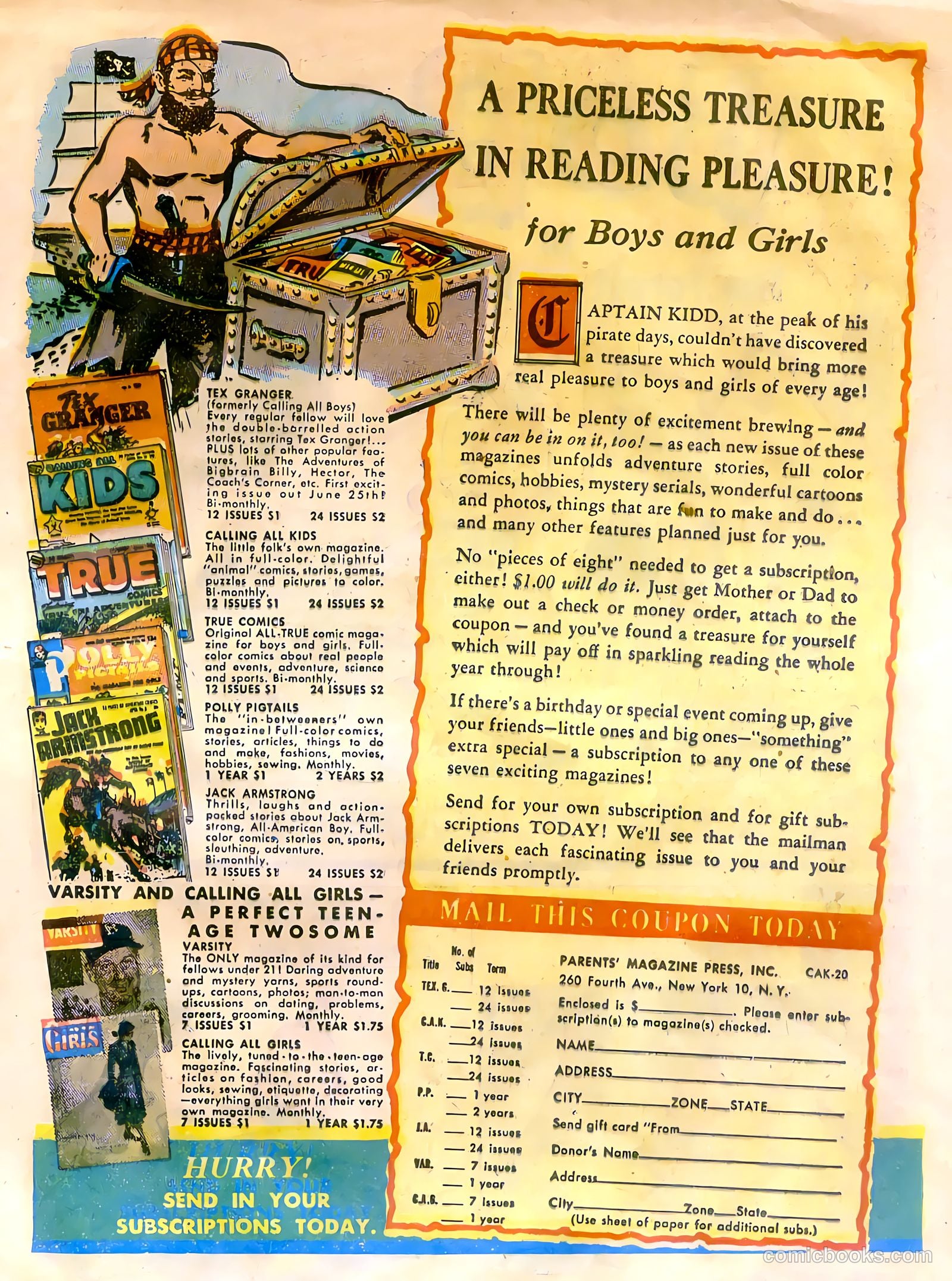 Calling All Kids #20 (1948) — page 17 of 36