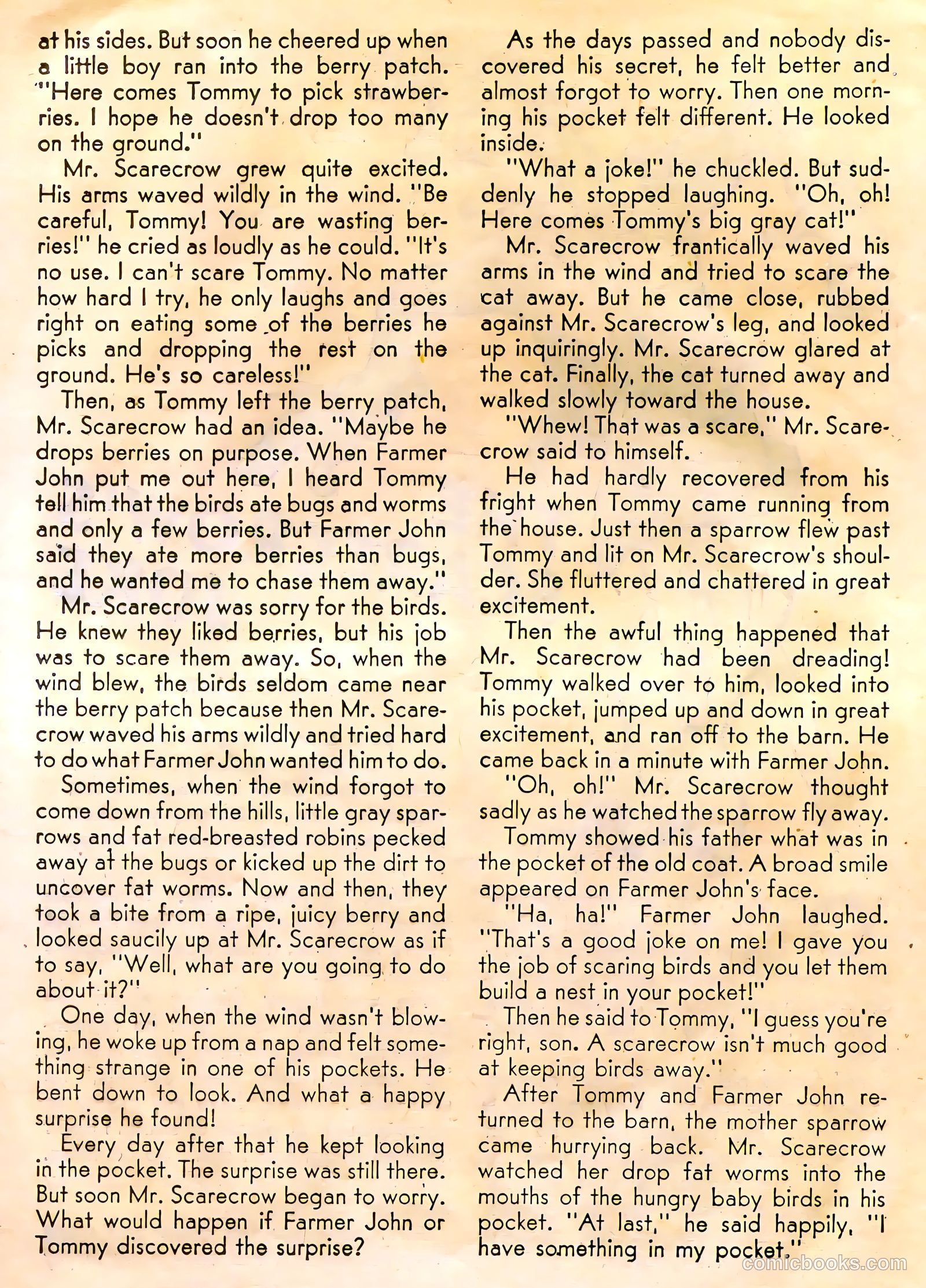 Calling All Kids #20 (1948) — page 22 of 36