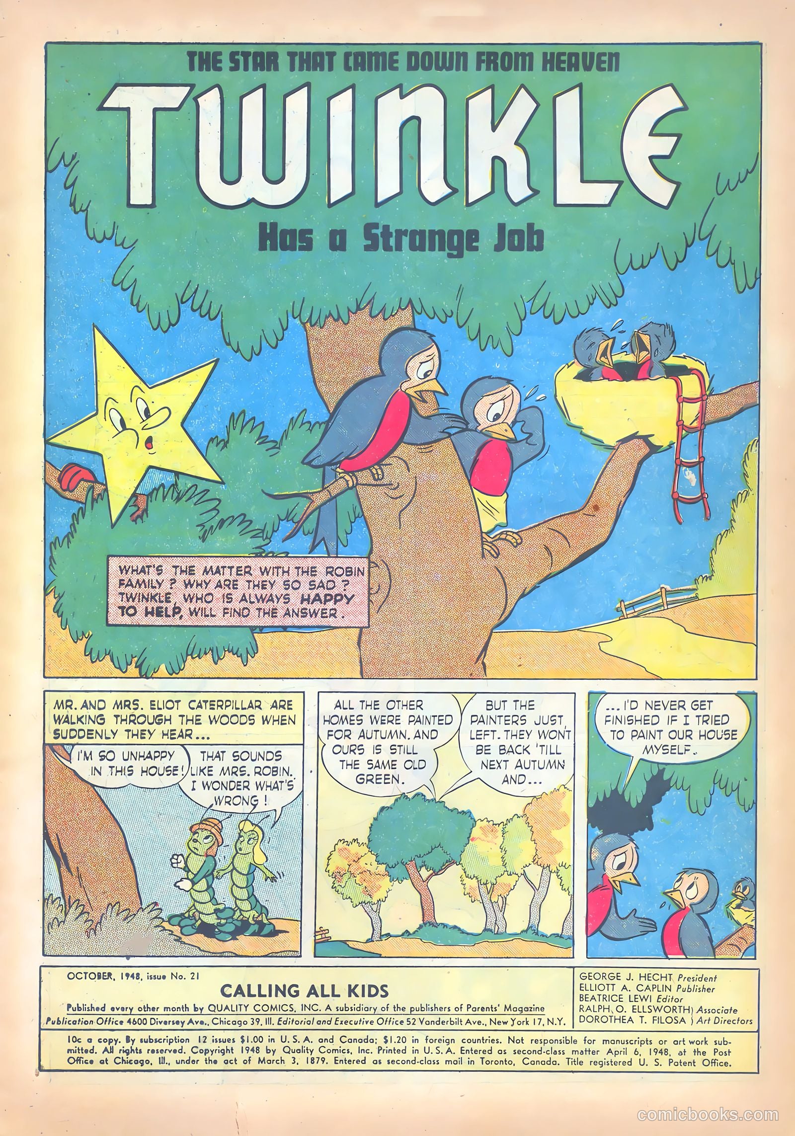 Calling All Kids #21 (1948) — page 3 of 36