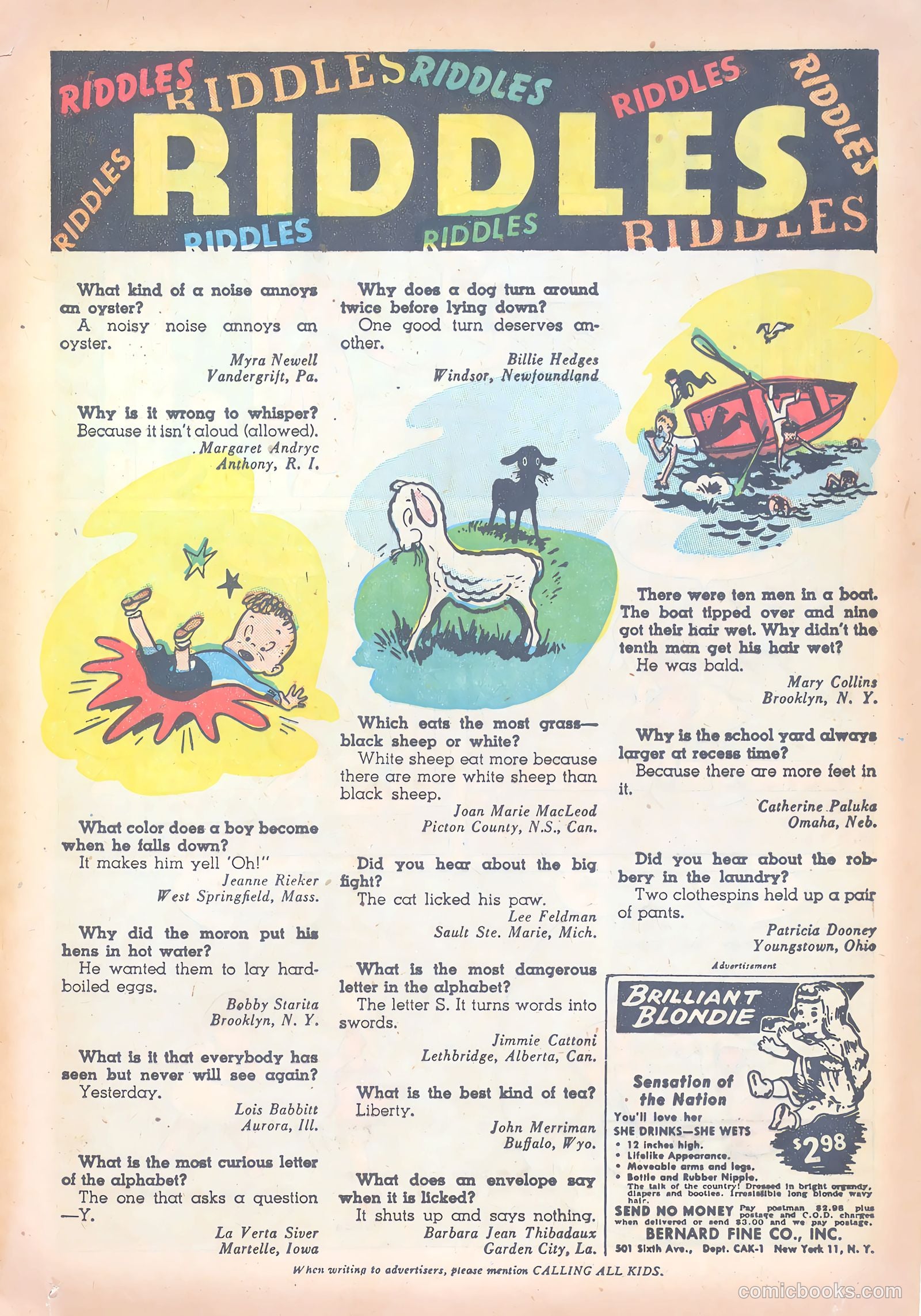 Calling All Kids #21 (1948) — page 15 of 36