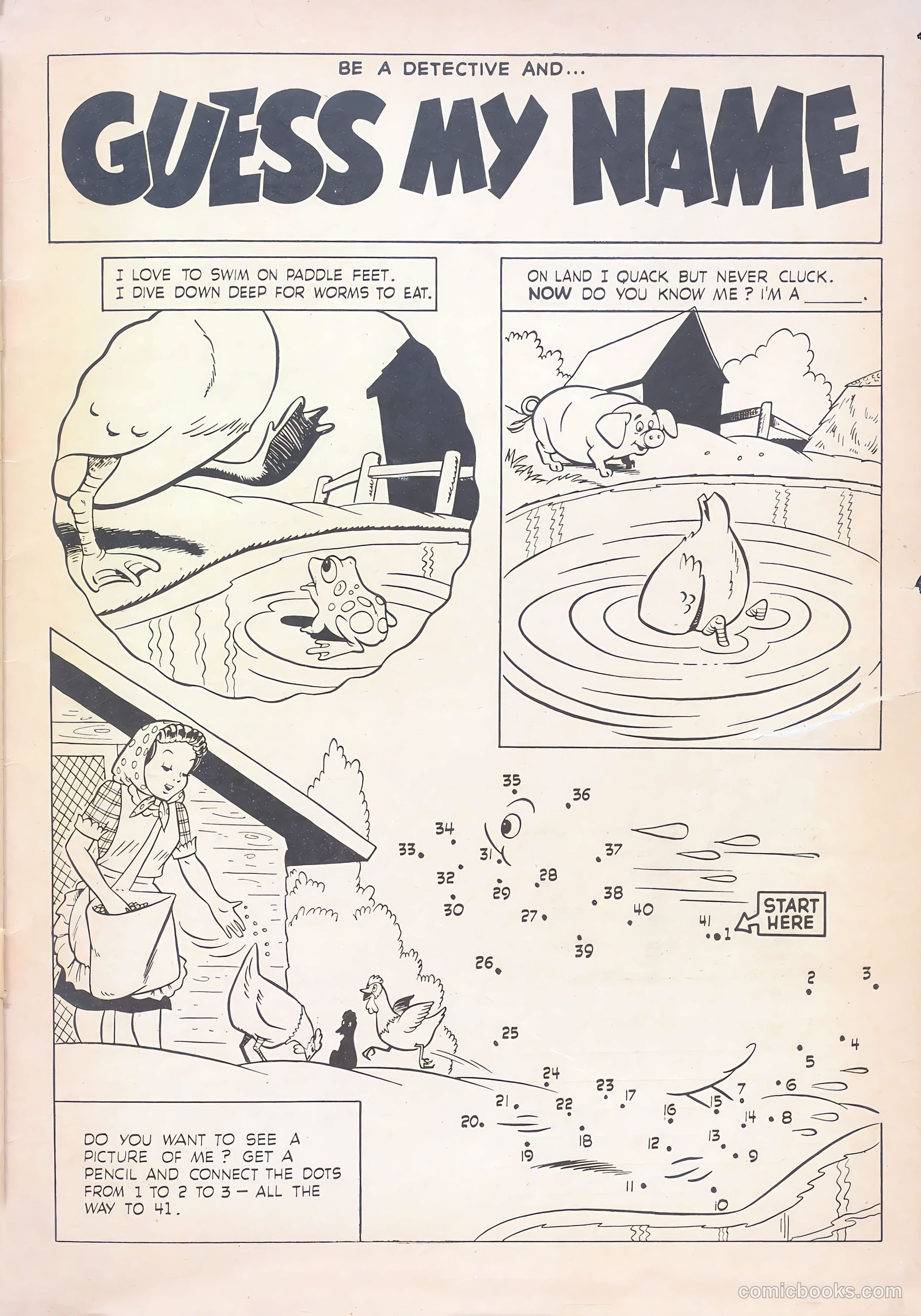 Calling All Kids #21 (1948) — page 35 of 36