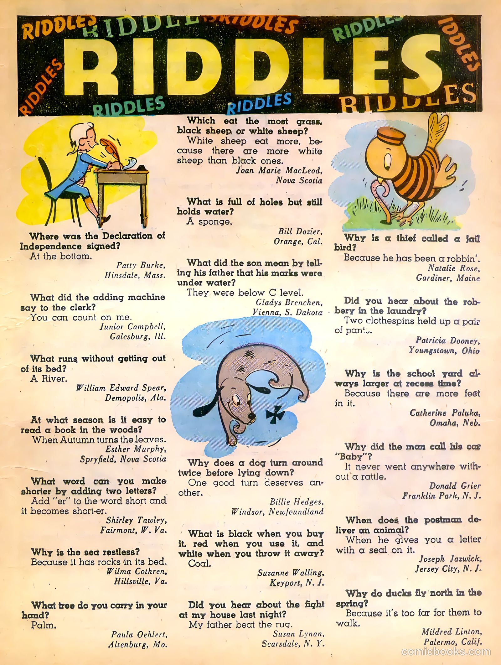 Calling All Kids #22 (1948) — page 15 of 36