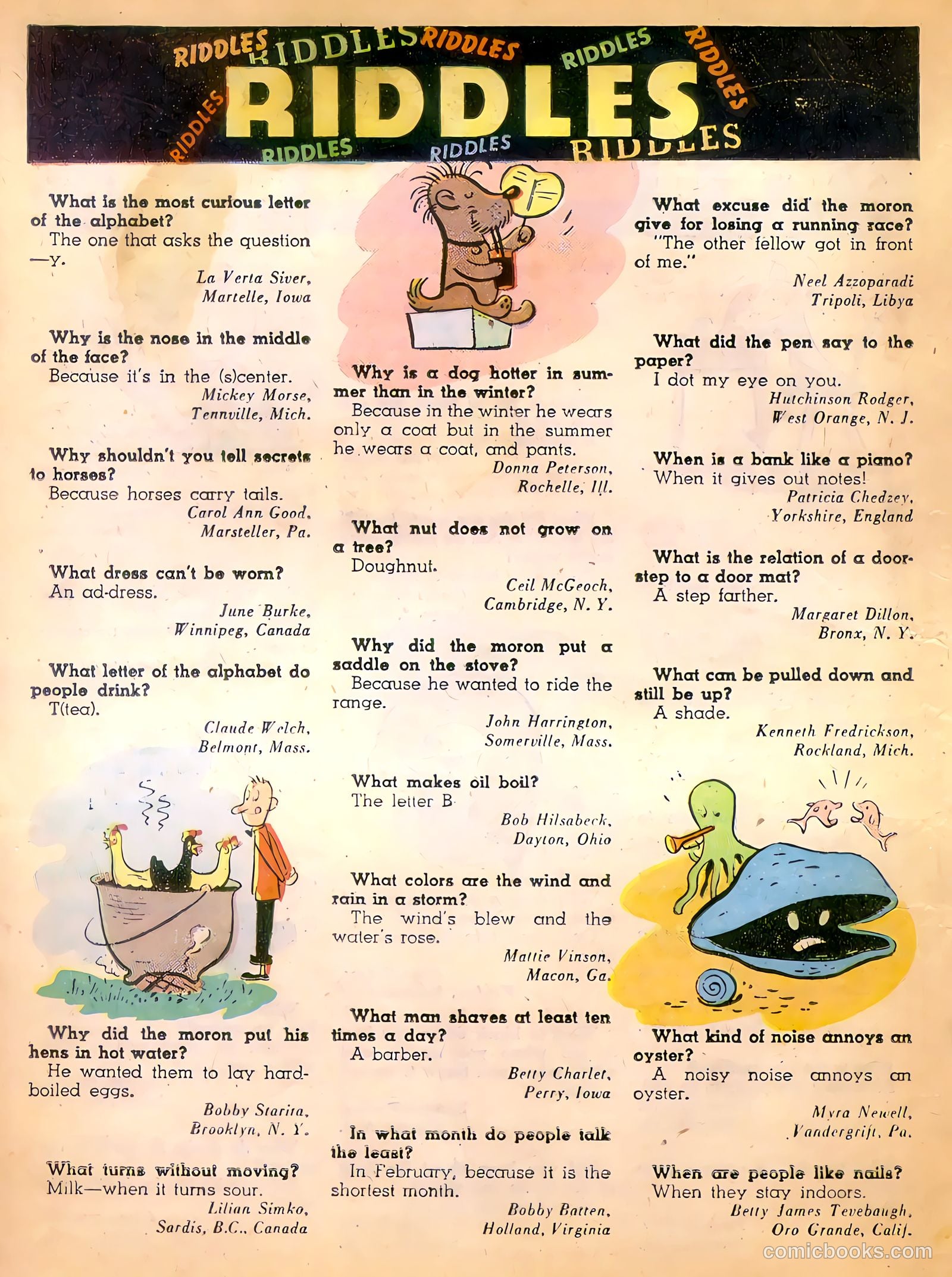 Calling All Kids #22 (1948) — page 16 of 36