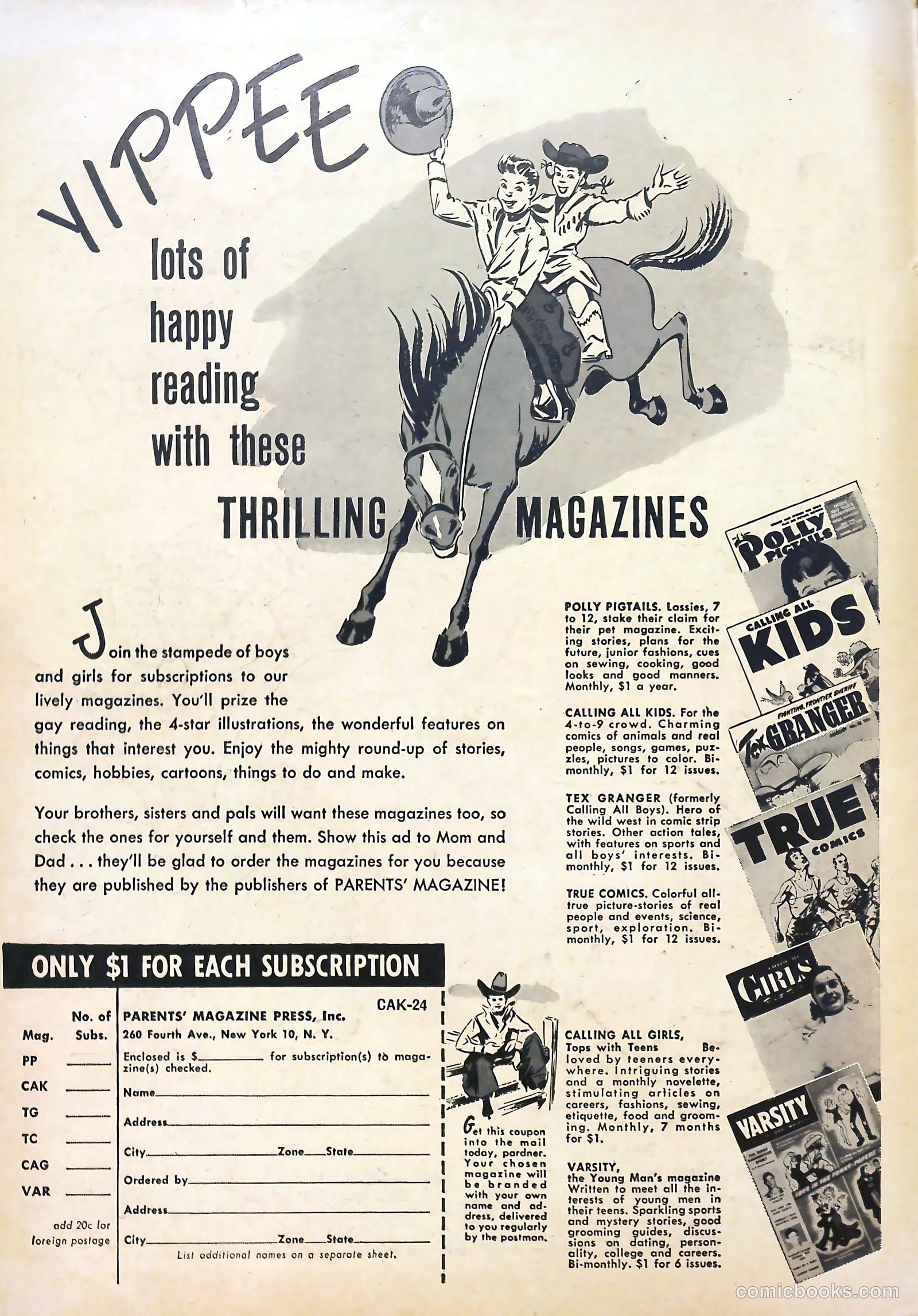 Calling All Kids #24 (1949) — page 2 of 37