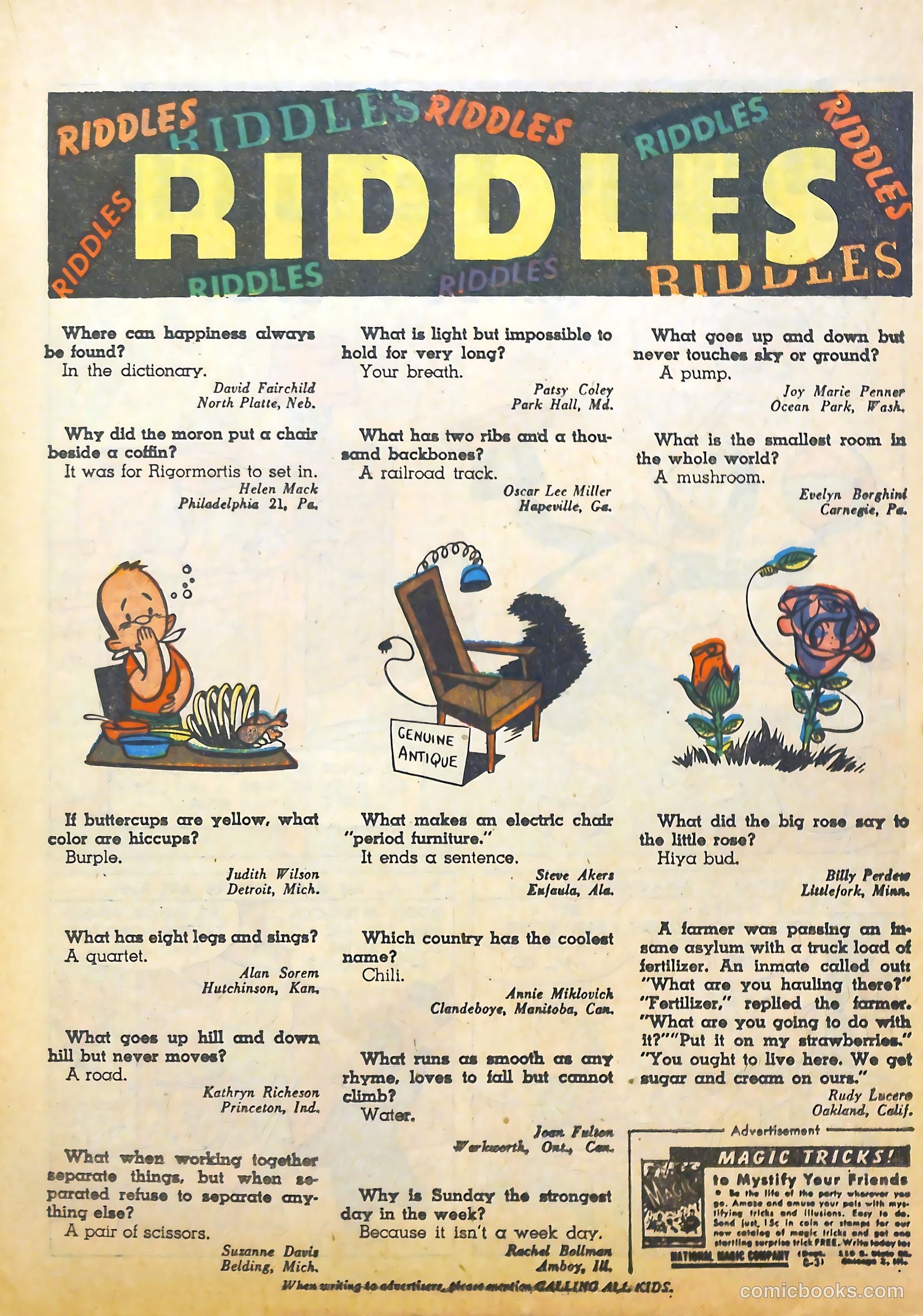Calling All Kids #24 (1949) — page 21 of 37