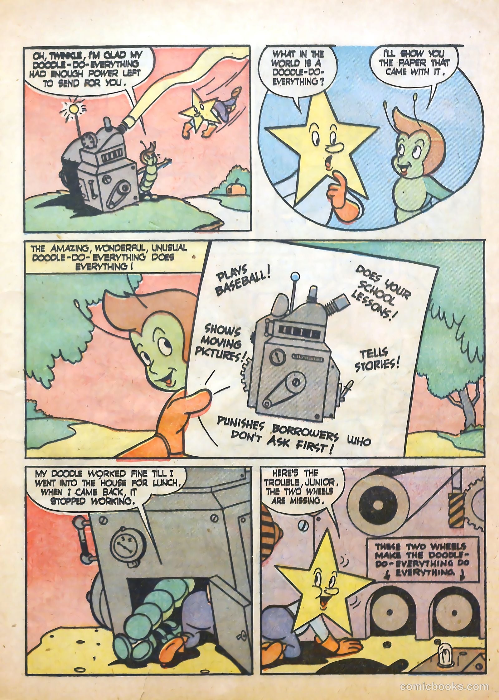 Calling All Kids #25 (1949) — page 9 of 36