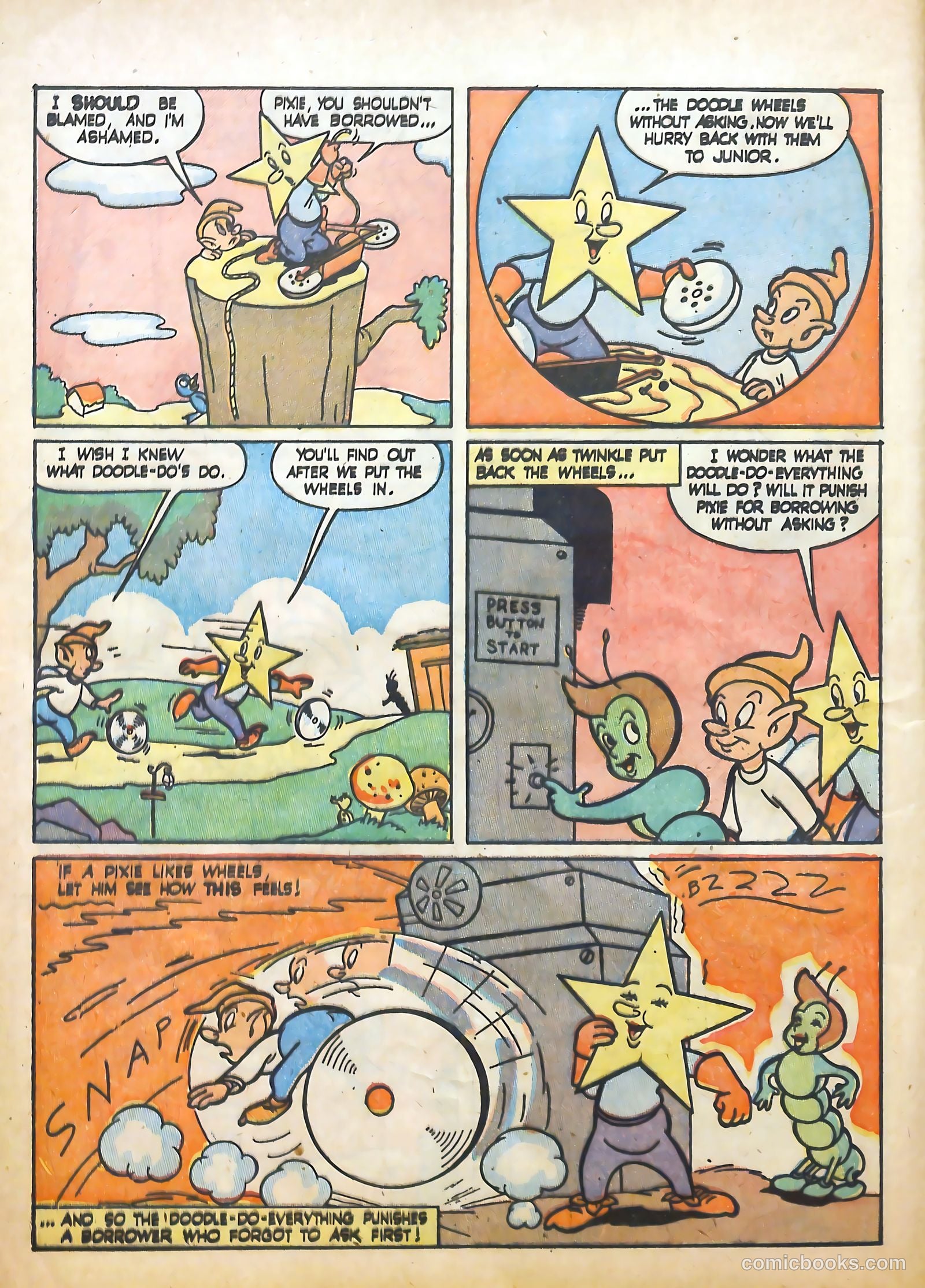 Calling All Kids #25 (1949) — page 12 of 36