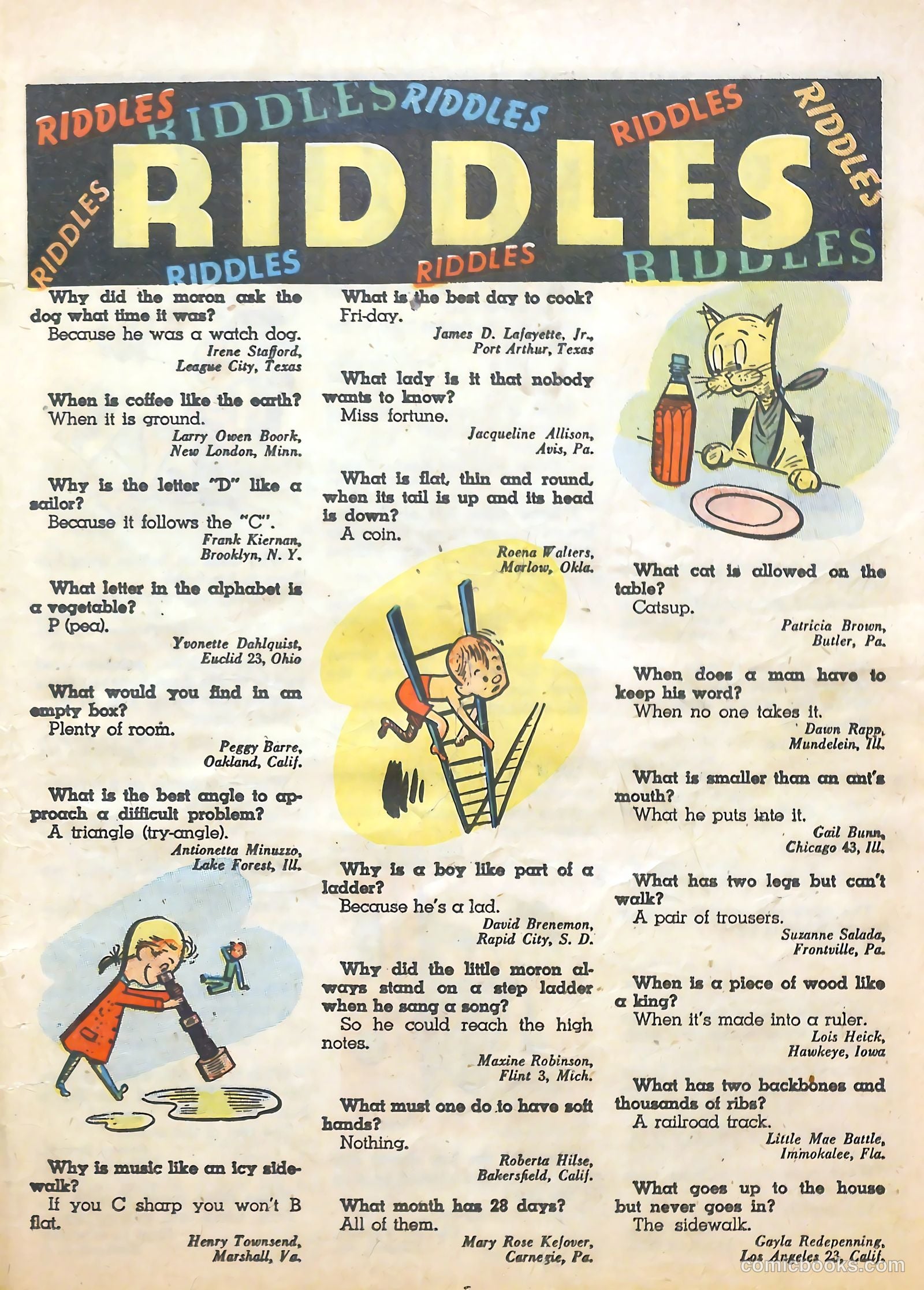 Calling All Kids #25 (1949) — page 23 of 36