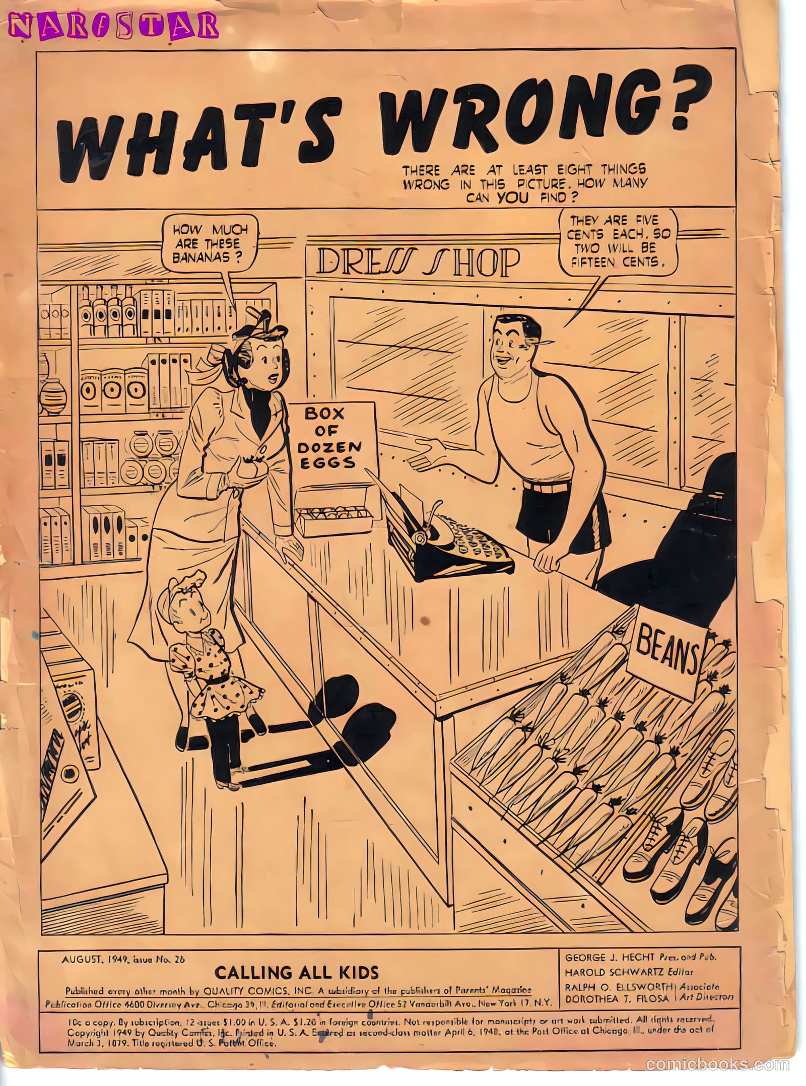 Calling All Kids #26 (1949) — page 2 of 36