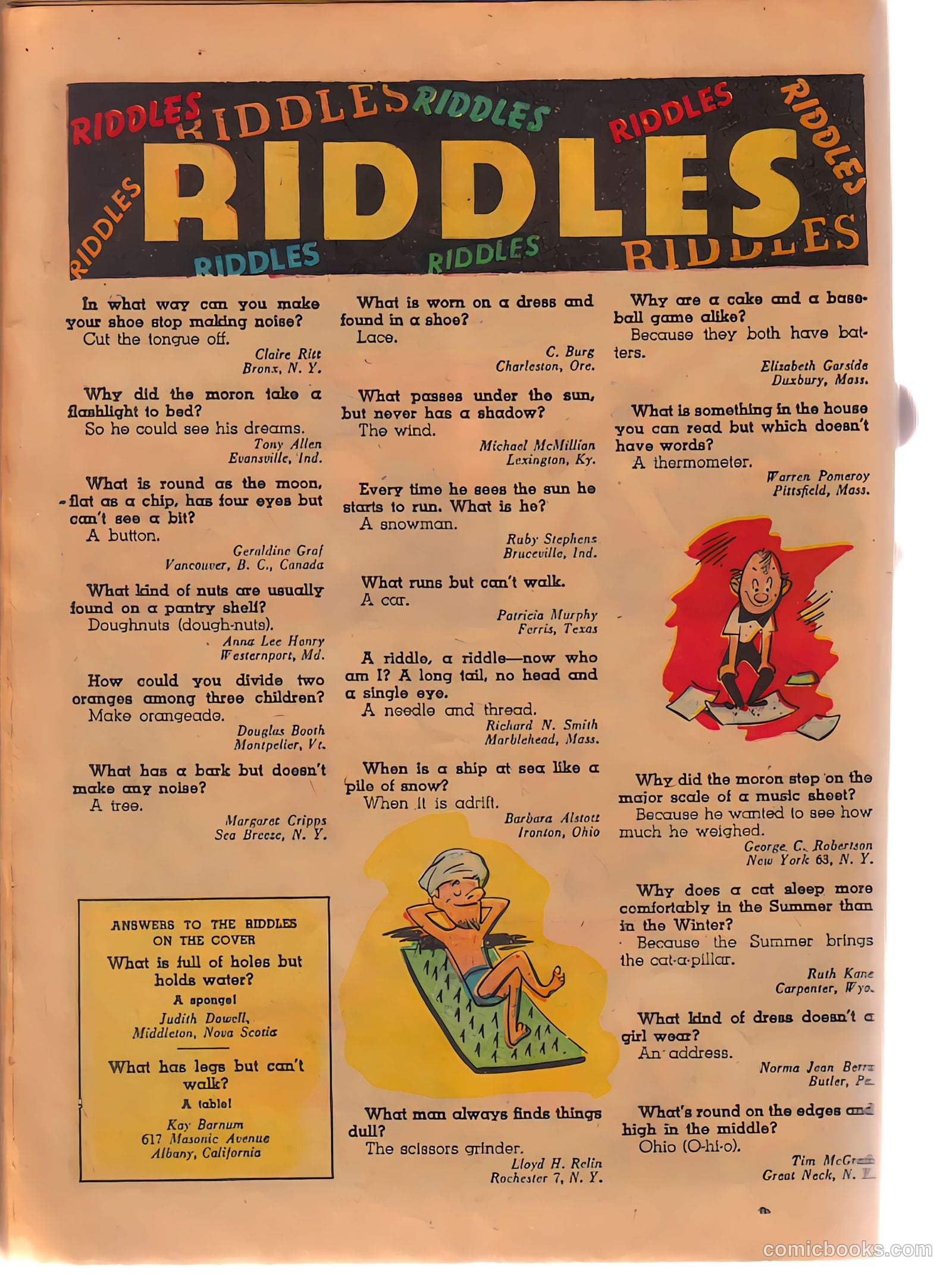 Calling All Kids #26 (1949) — page 18 of 36