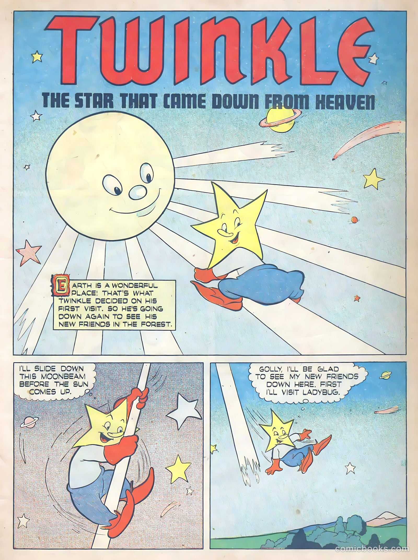Calling All Kids #3 (1946) — page 3 of 53