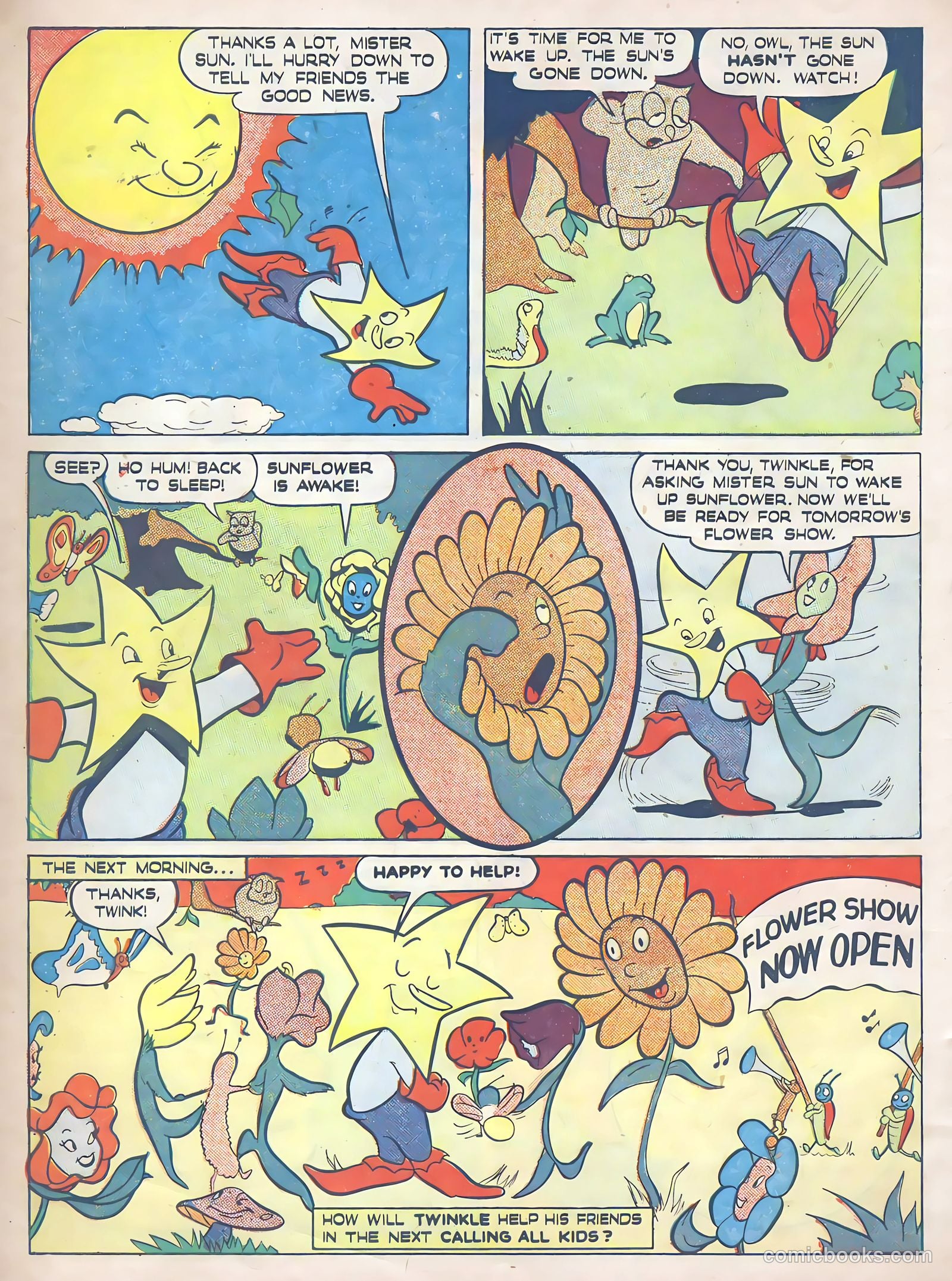 Calling All Kids #3 (1946) — page 8 of 53