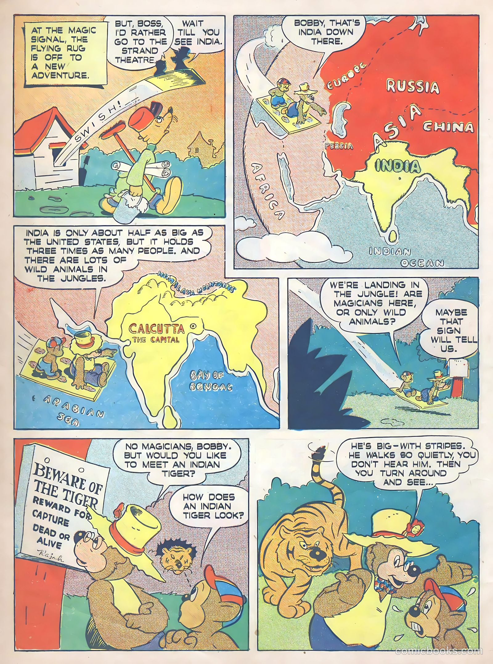 Calling All Kids #3 (1946) — page 12 of 53