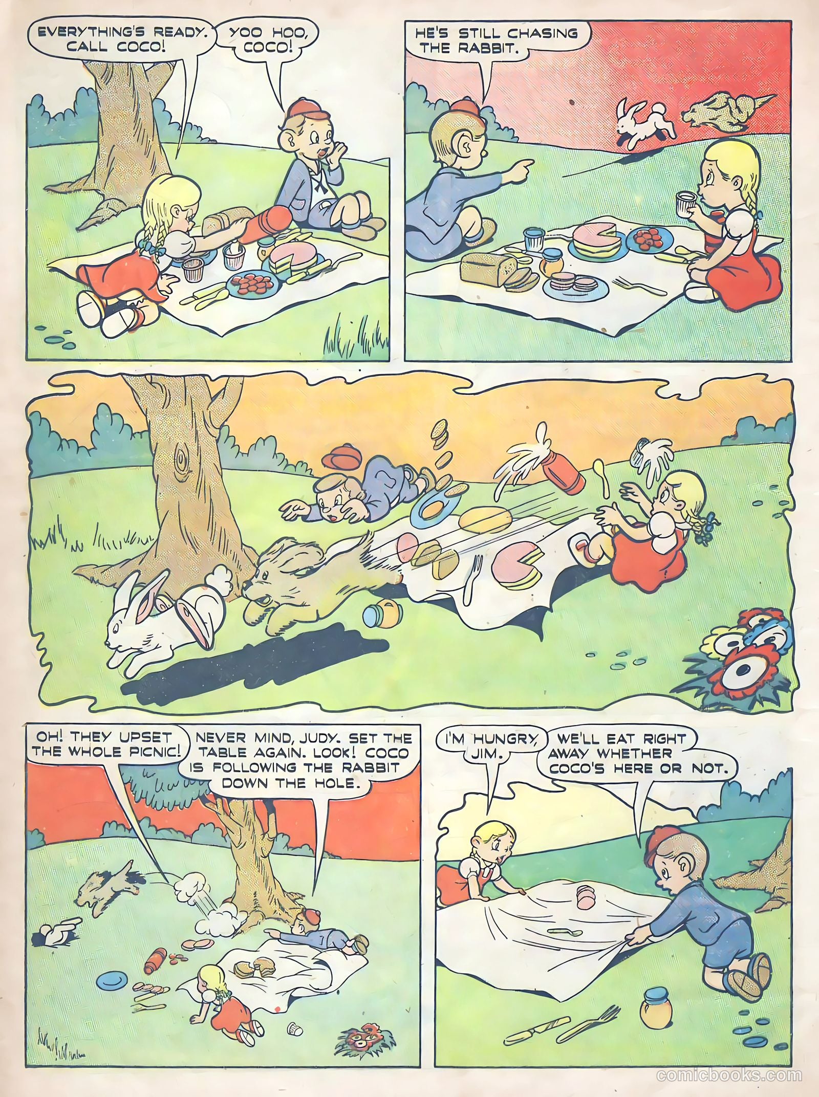 Calling All Kids #3 (1946) — page 35 of 53