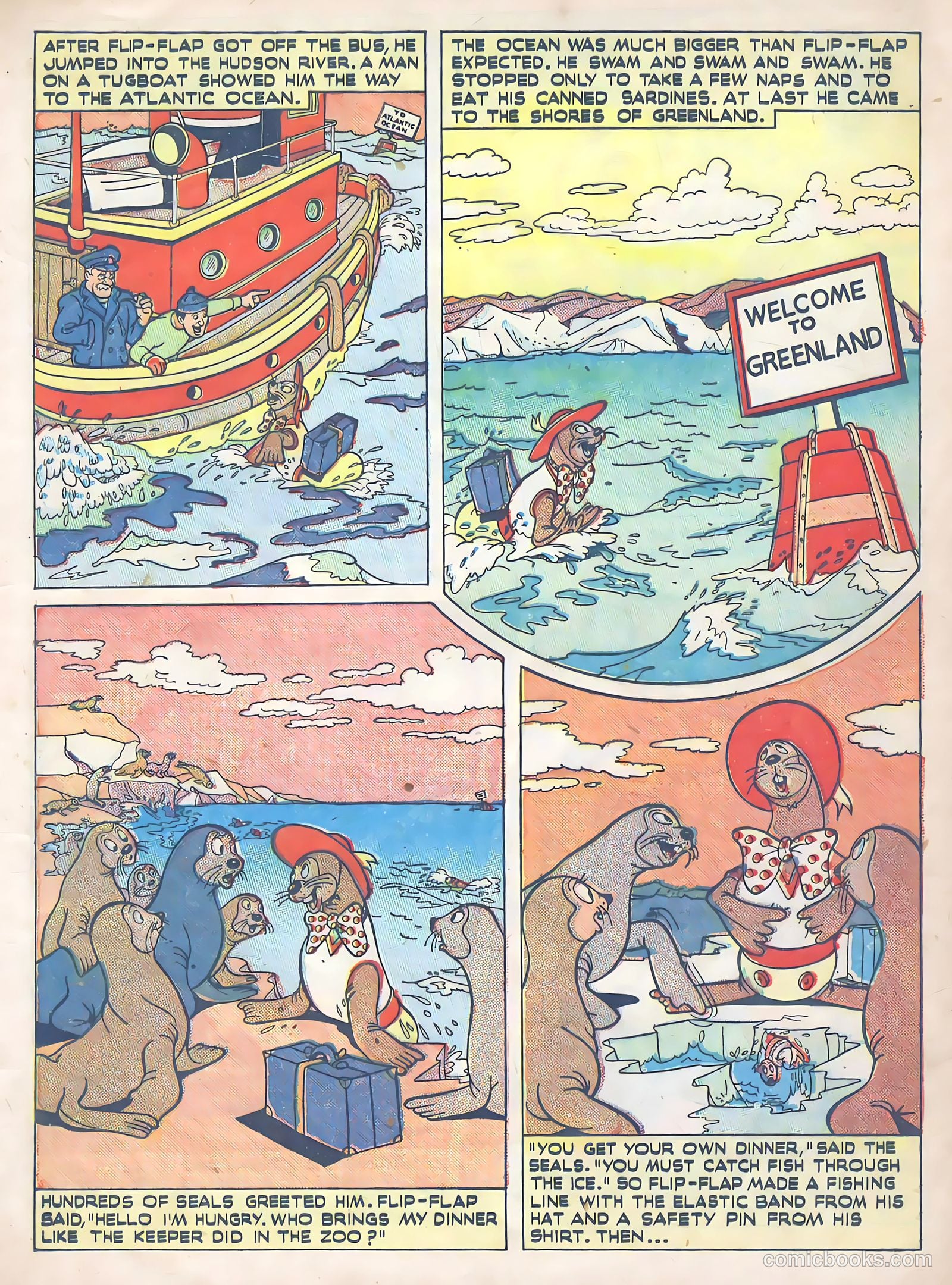 Calling All Kids #3 (1946) — page 38 of 53