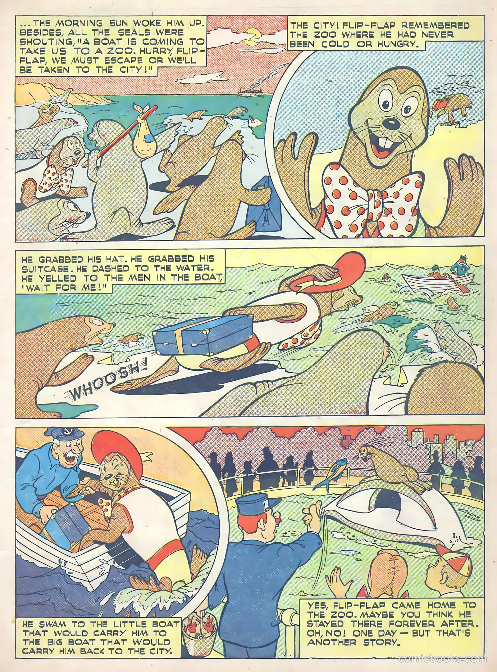 Calling All Kids #3 (1946) — page 40 of 53