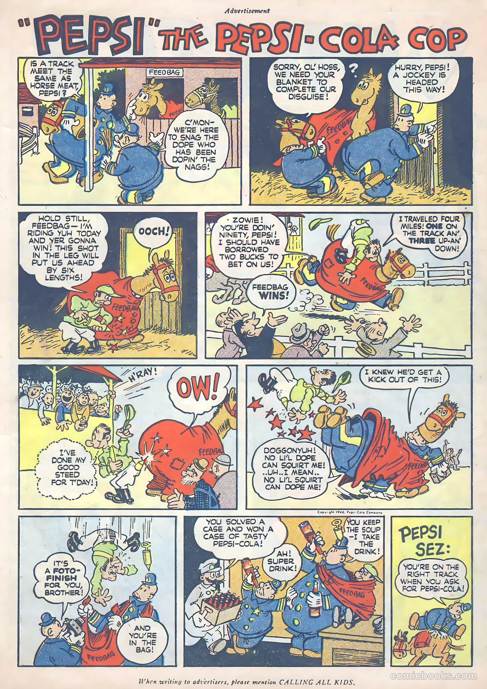 Calling All Kids #3 (1946) — page 42 of 53